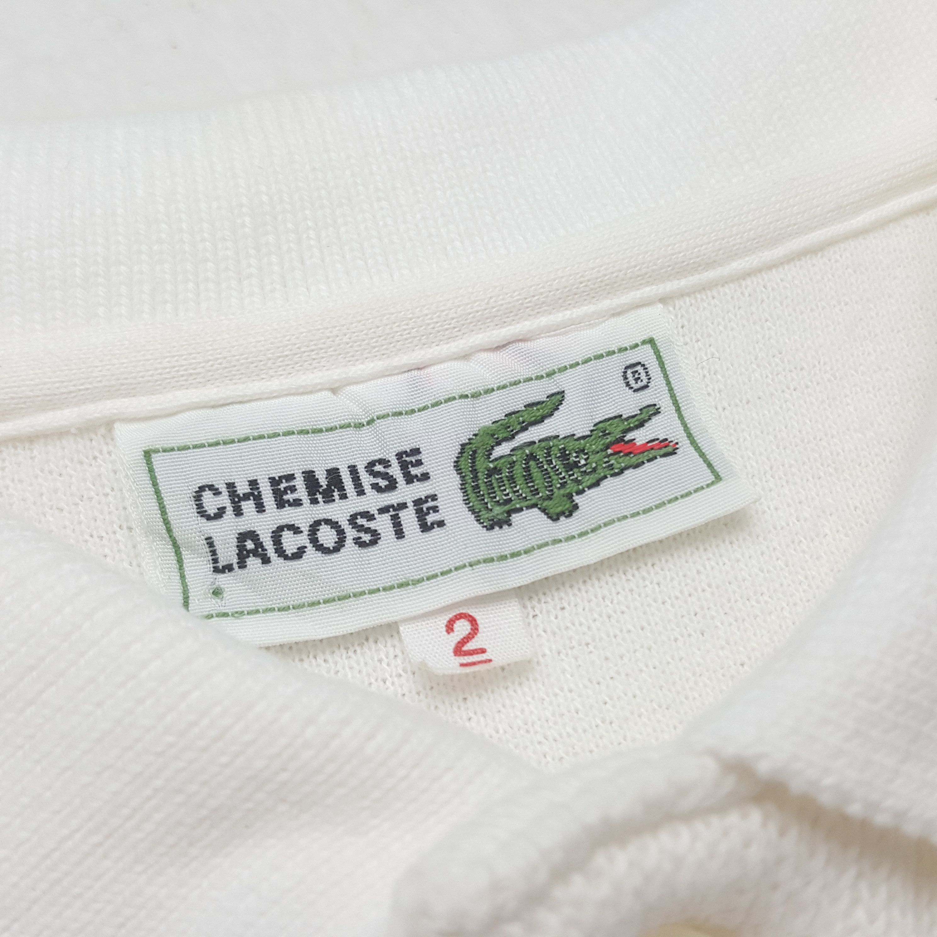Lacoste Vintage Chemise Lacoste Tennis Collared Sweatshirt C293N22 Size US S / EU 44-46 / 1 - 4 Thumbnail