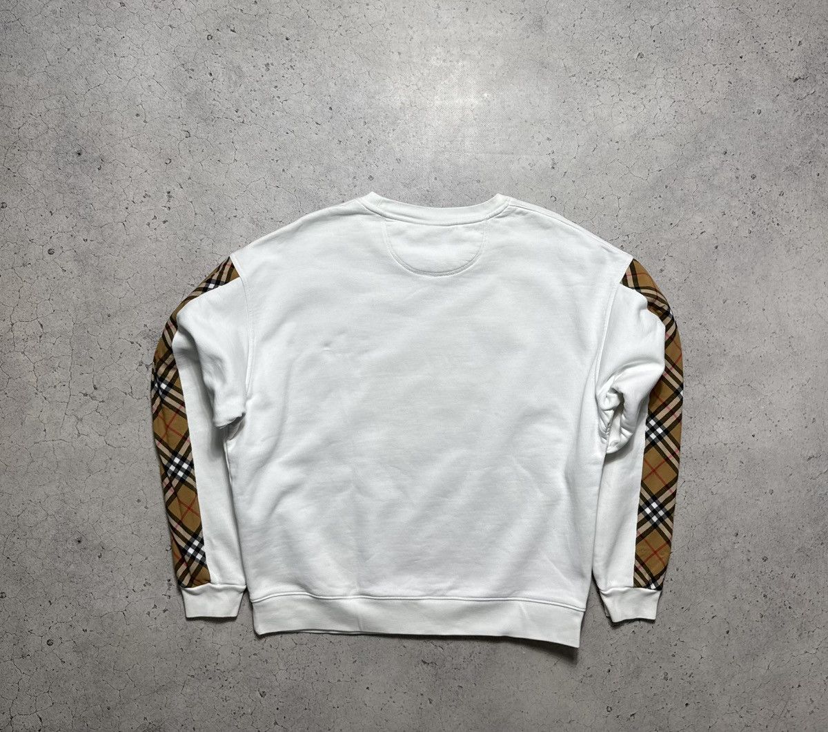 Burberry Burberry London Checkered White Sweatshirt Size S White Size US S / EU 44-46 / 1 - 9 Thumbnail