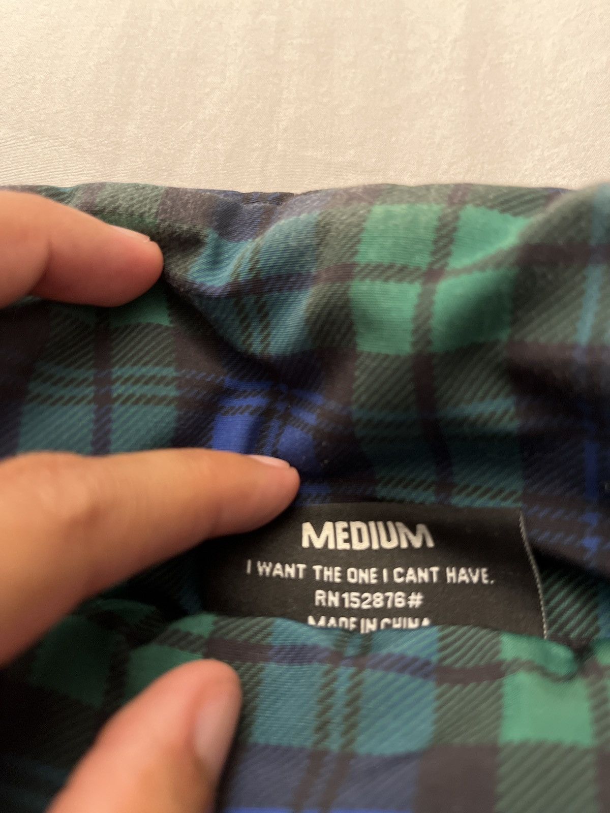 Pleasures Pleasures plaid puffer jacket Size US M / EU 48-50 / 2 - 4 Thumbnail