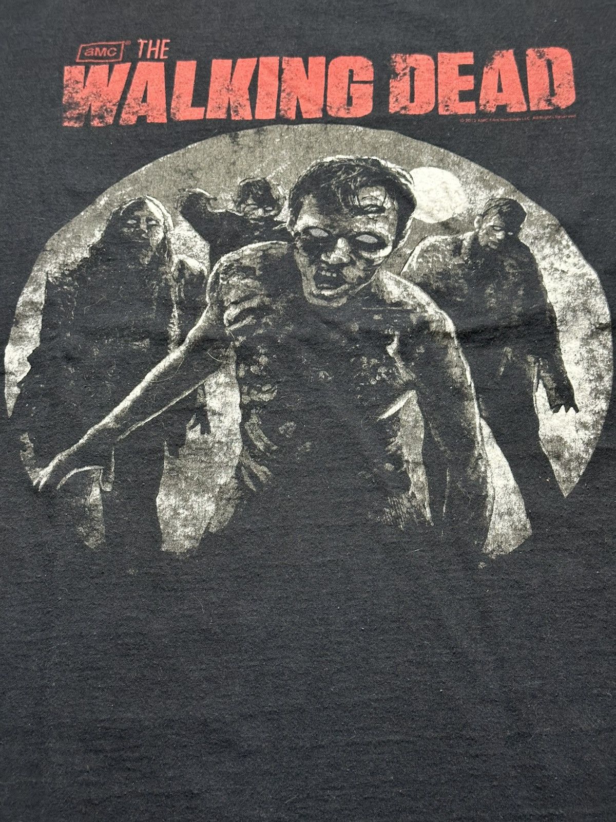 Garbage TV Vintage Y2K The Walking Dead Zombie TV 2012 T-shirt Size US L / EU 52-54 / 3 - 2 Thumbnail