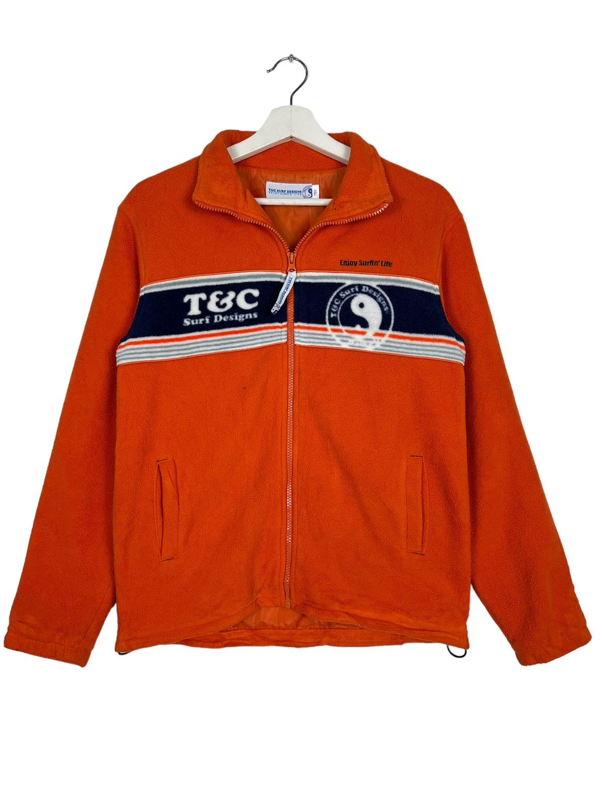 Japanese Brand 🔥 T&C SURF DESIGNS FLEECE JACKET Size US M / EU 48-50 / 2 - 1 Thumbnail