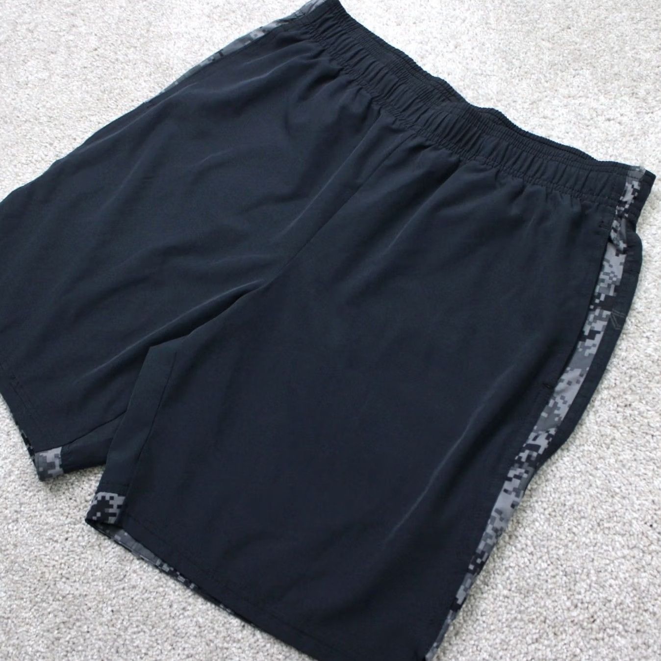 Tapout Tapout x WWE Shorts Men Large Black 8" Workout Gym Training MMA Athletic Stretch Size US 33 - 2 Thumbnail