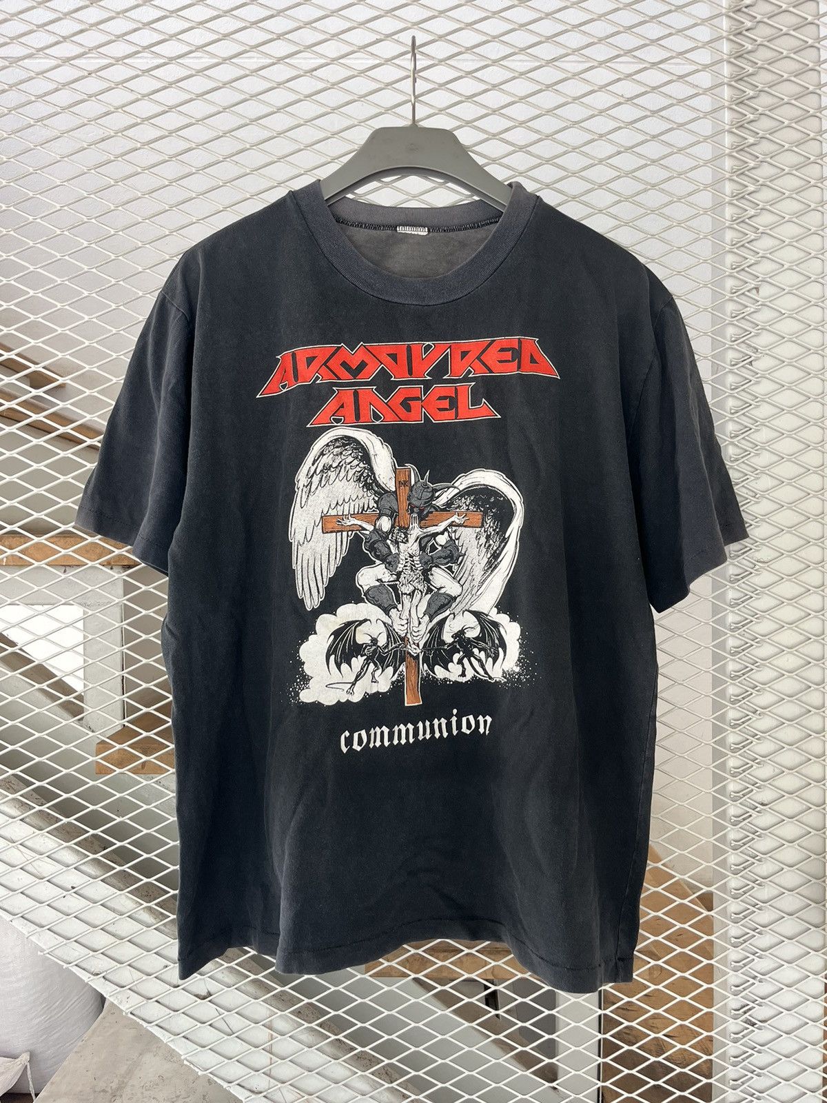 Band Tees × Vintage Vintage Armored Angel Australian Thrash and Death Metal 90’s Size US XL / EU 56 / 4 - 2 Thumbnail
