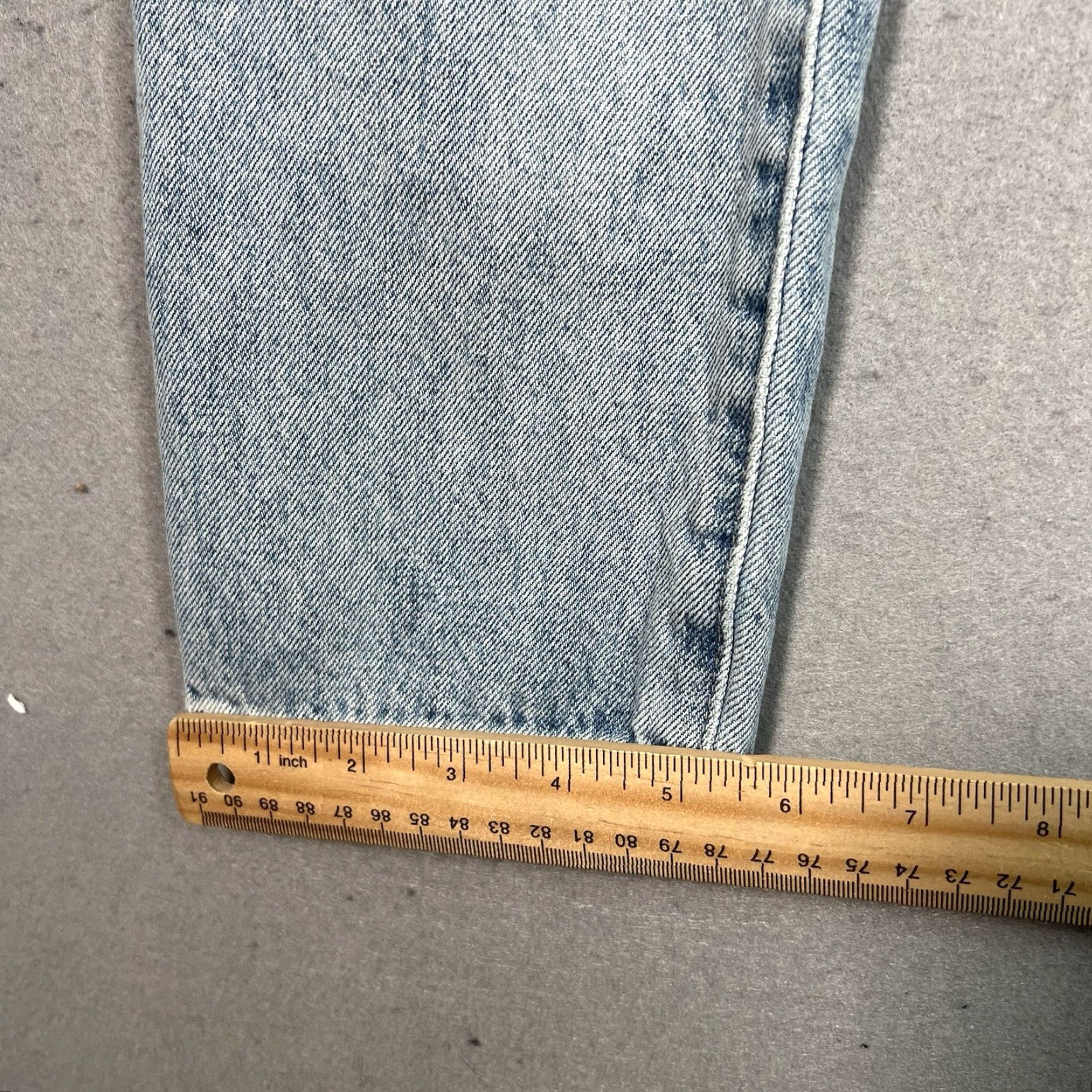 Madewell VINTAGE Maxwell The Perfect Vintage Jeans Womens 27 Blue Light Wash Denim Tapered Leg Size 27" / US 4 / IT 40 - 6 Thumbnail