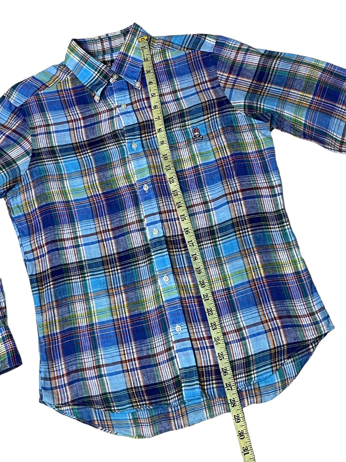 NICE💥💥PSYCHO BUNNY by ROBERT GODLEY BUTTON UPS SHIRT