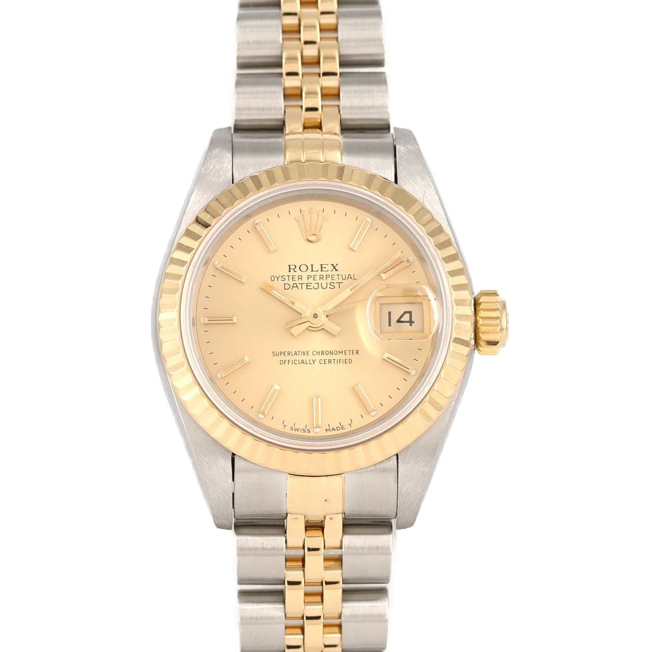 Rolex Rolex Rolex Datejust Stainless Steel x Yellow Gold Automatic Metal Automatic 69173 DUTY FREE for USA Size ONE SIZE - 1 Thumbnail