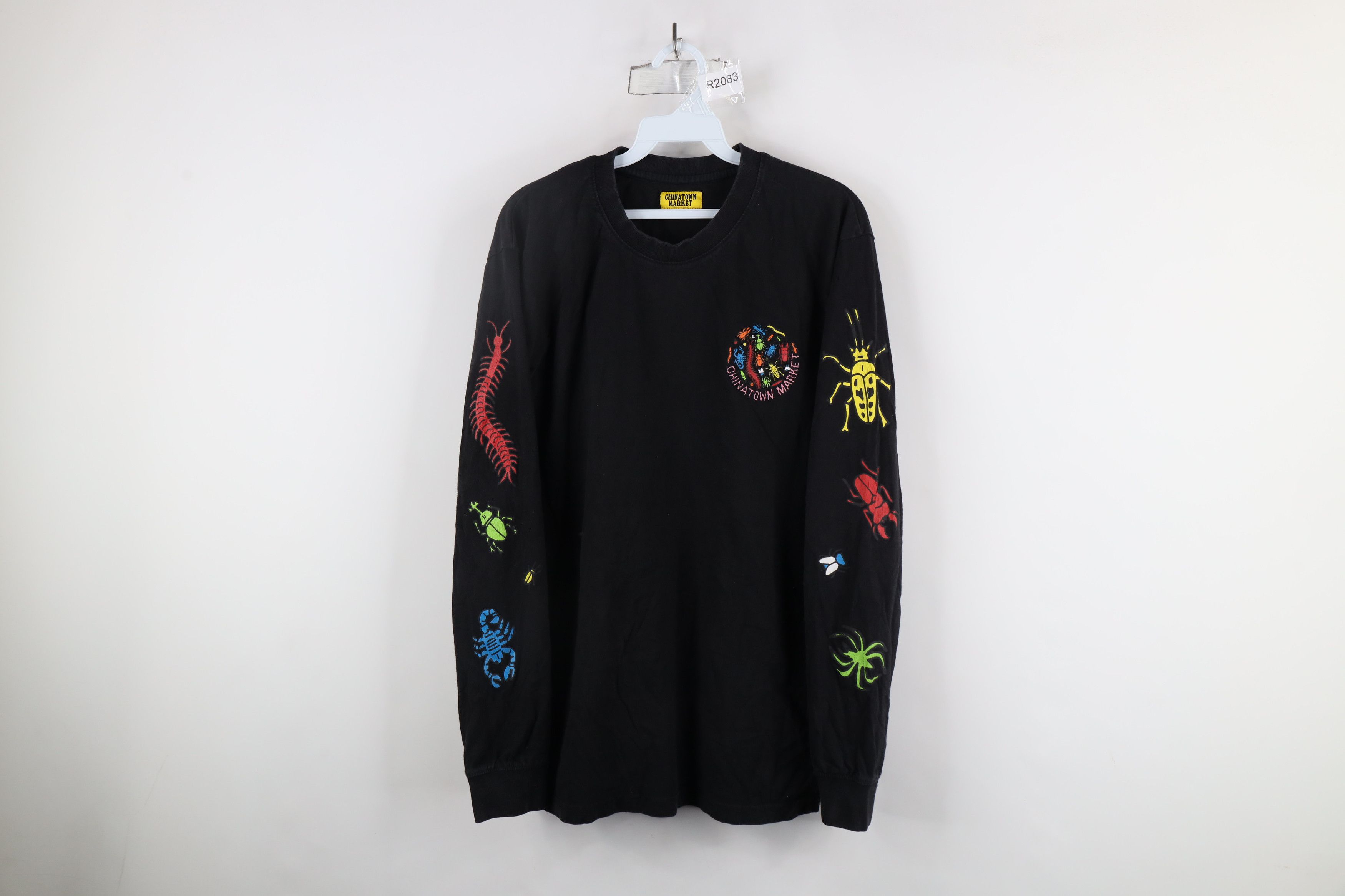 Market × Vintage Chinatown Market Streetwear Out Bugs Long Sleeve T-Shirt Size US L / EU 52-54 / 3 - 1 Thumbnail