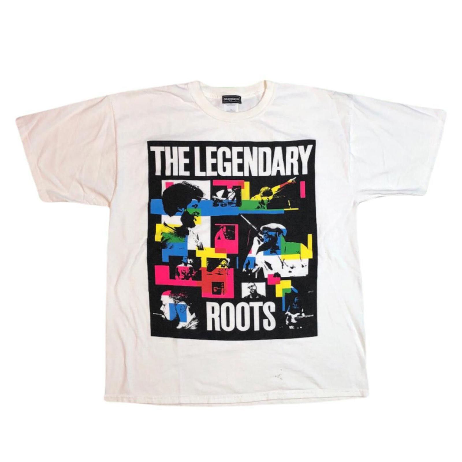 Designer Vintage The Legendary Roots Rap Tee Size US XL / EU 56 / 4 - 1 Thumbnail