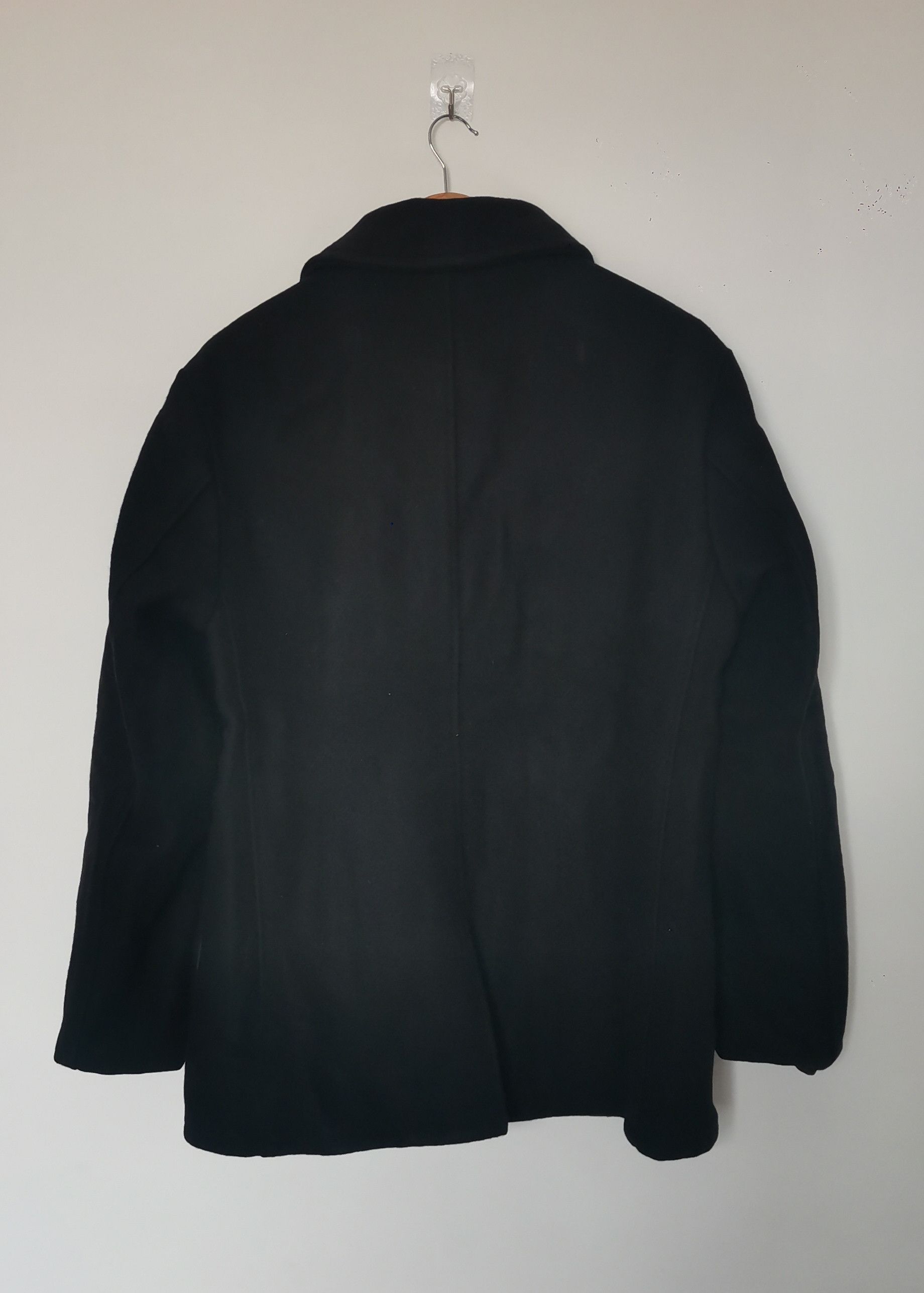 Schott × Vintage Vintage Schott US 740N black wool pea coat jacket size 42 Size US M / EU 48-50 / 2 - 2 Thumbnail