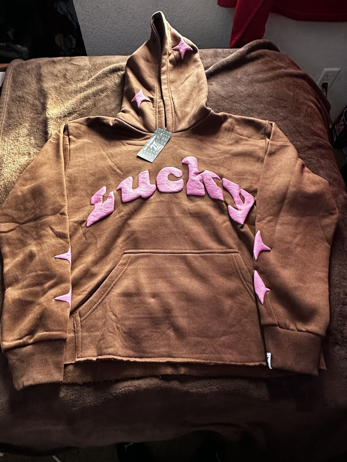 Vintage Forgedlane lucky 7 brown hoodie Size US M / EU 48-50 / 2 - 1 Thumbnail