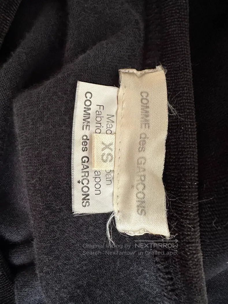 Comme des Garcons Comme Des Garcons Long-sleeved shirt with wavy hem with bl Size XS / US 0-2 / IT 36-38 - 5 Thumbnail