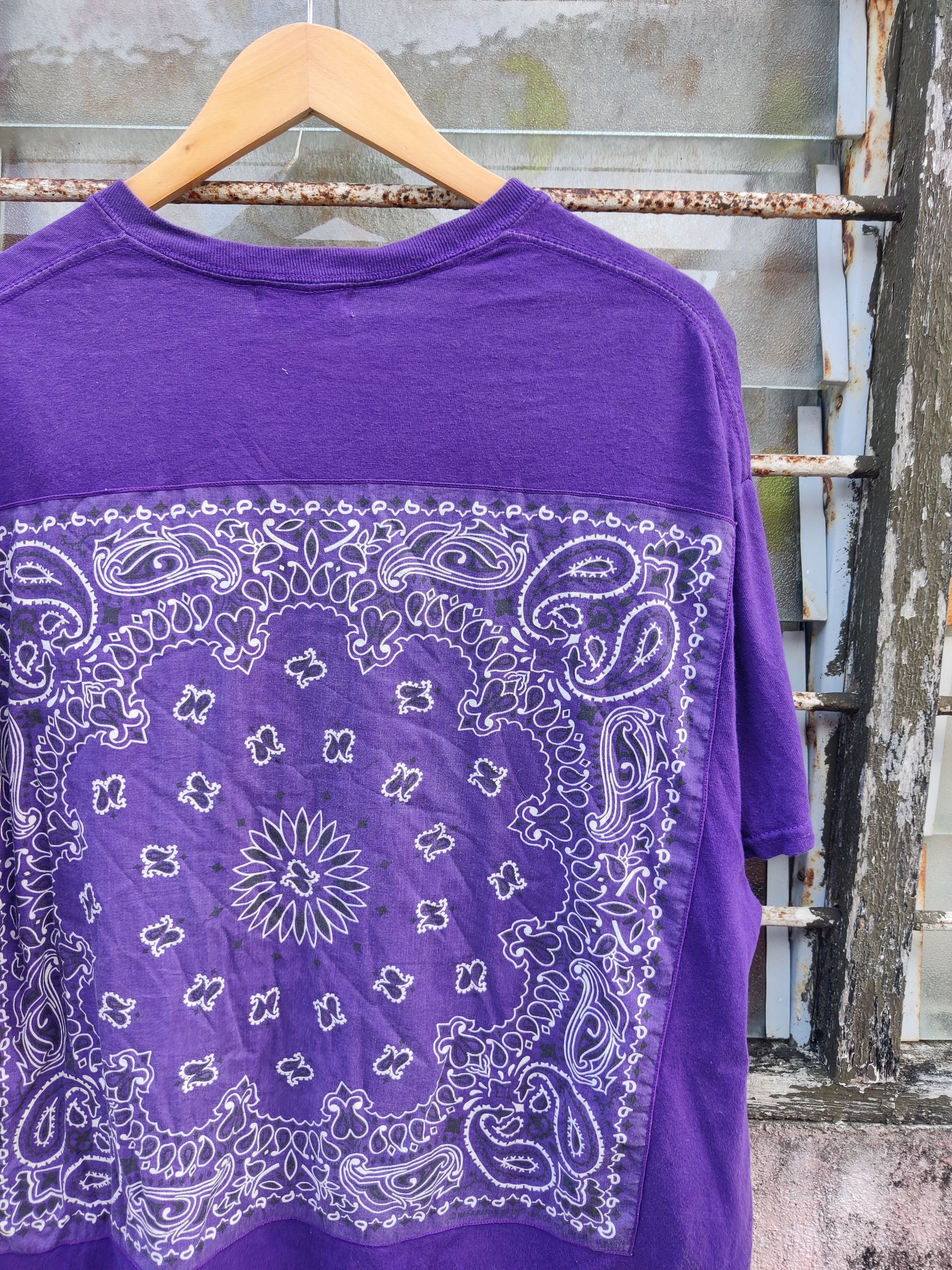 Japanese Brand Vintage Freak's Store Paisley Bandana Patches Shirt Size US L / EU 52-54 / 3 - 3 Thumbnail