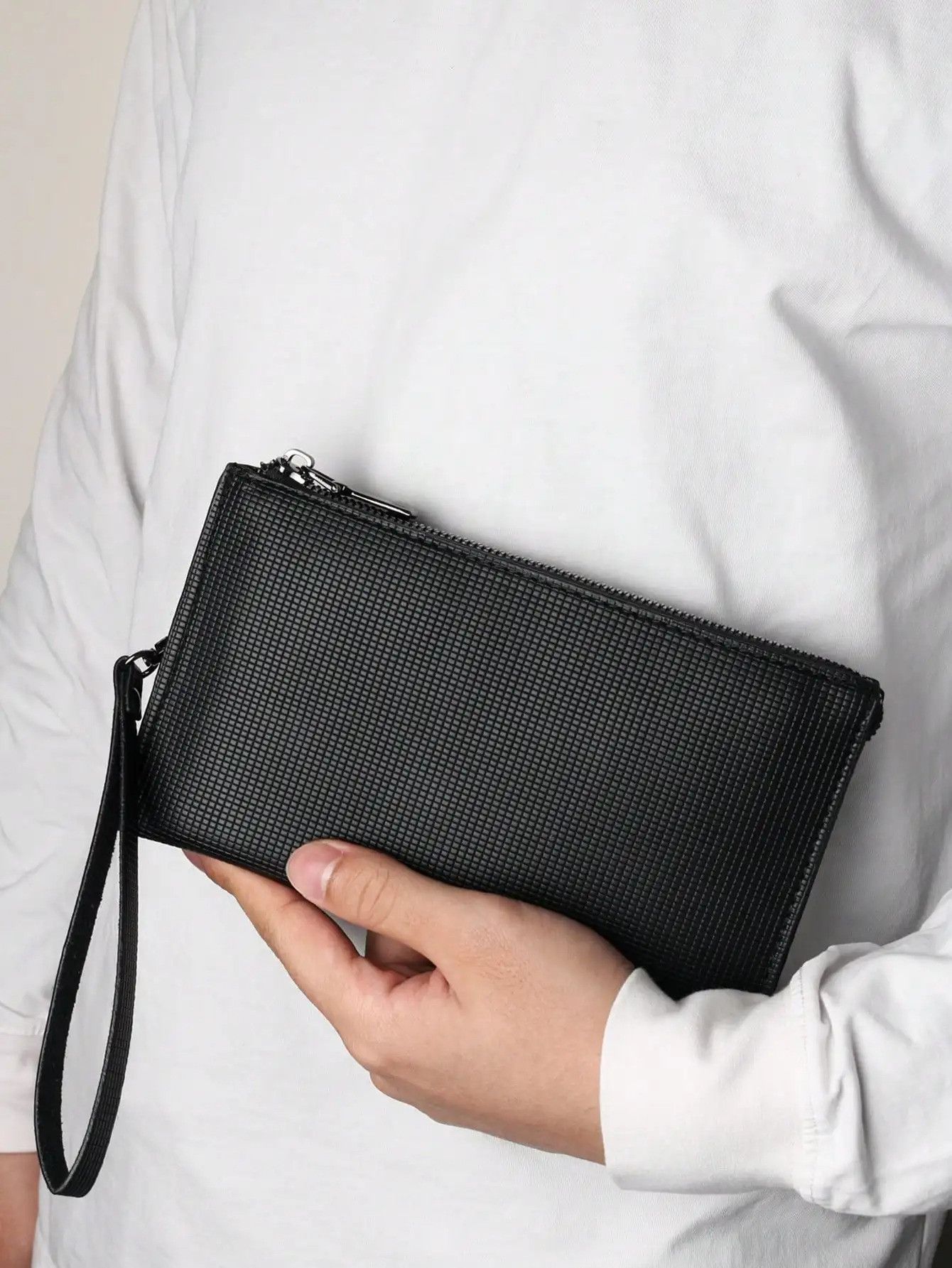 Vintage Basic Large Capacity Clutch Bag Size ONE SIZE - 1 Thumbnail