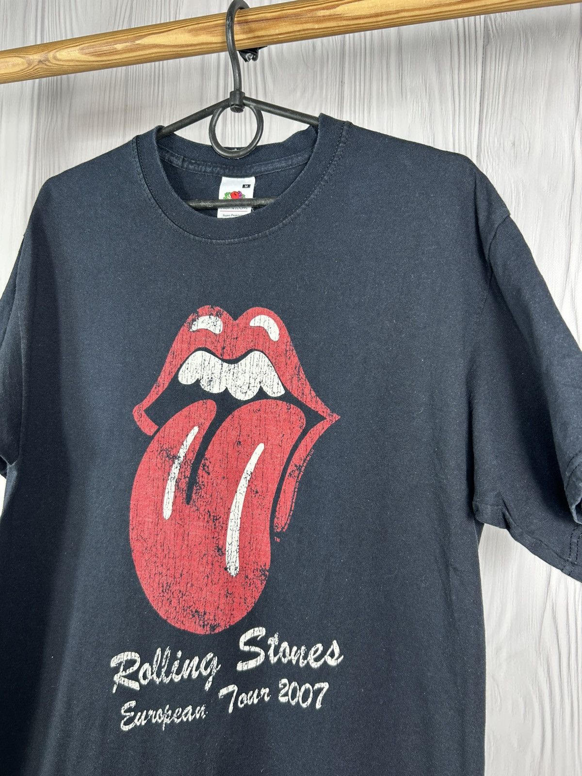 The Rolling Stones Rare Vintage Rolling Stones European Tour 2007 T-Shirt Sz M Size US M / EU 48-50 / 2 - 4 Thumbnail