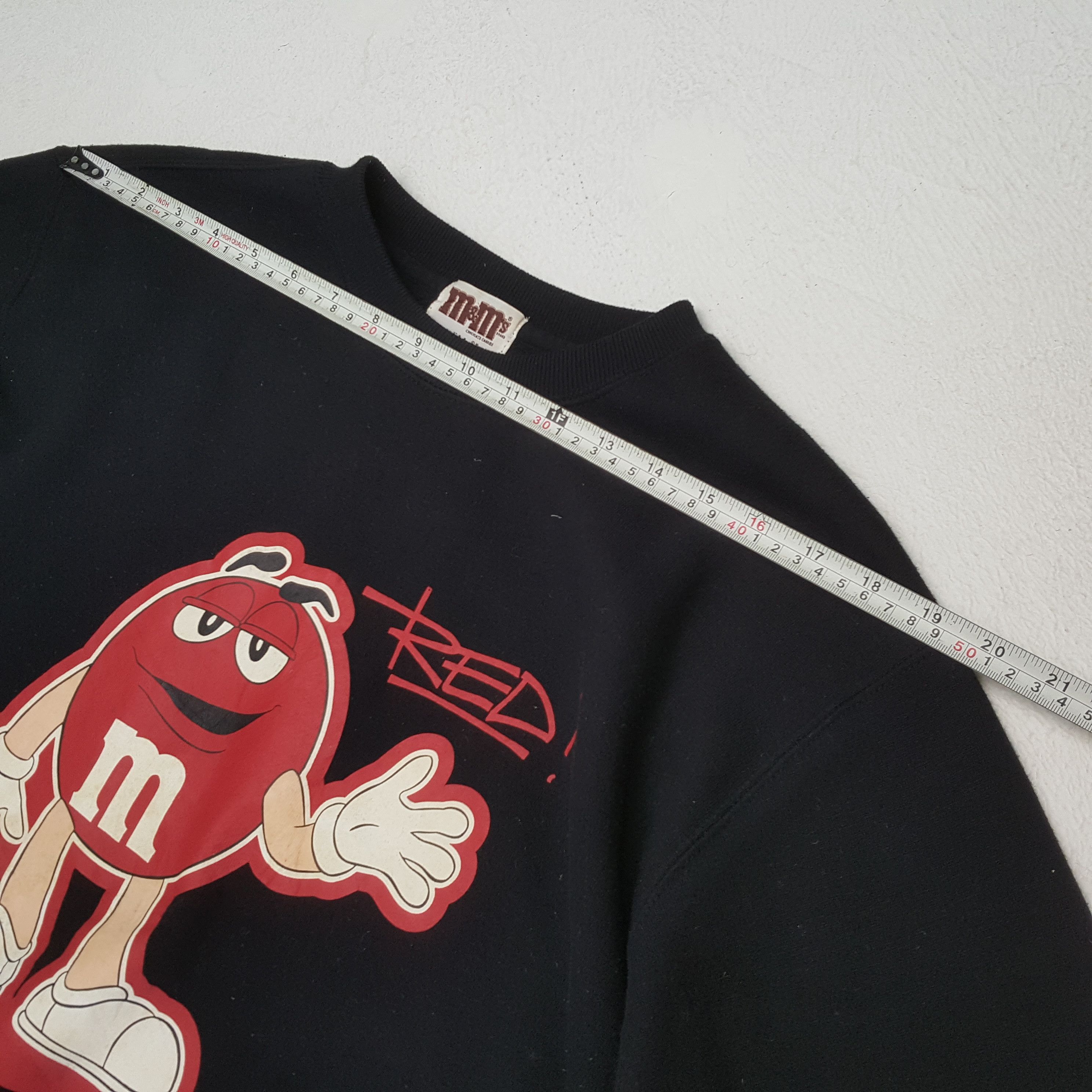 Chocolate × Vintage M&M Chocolate Brand Promo Style Sweatshirt Size US M / EU 48-50 / 2 - 4 Thumbnail