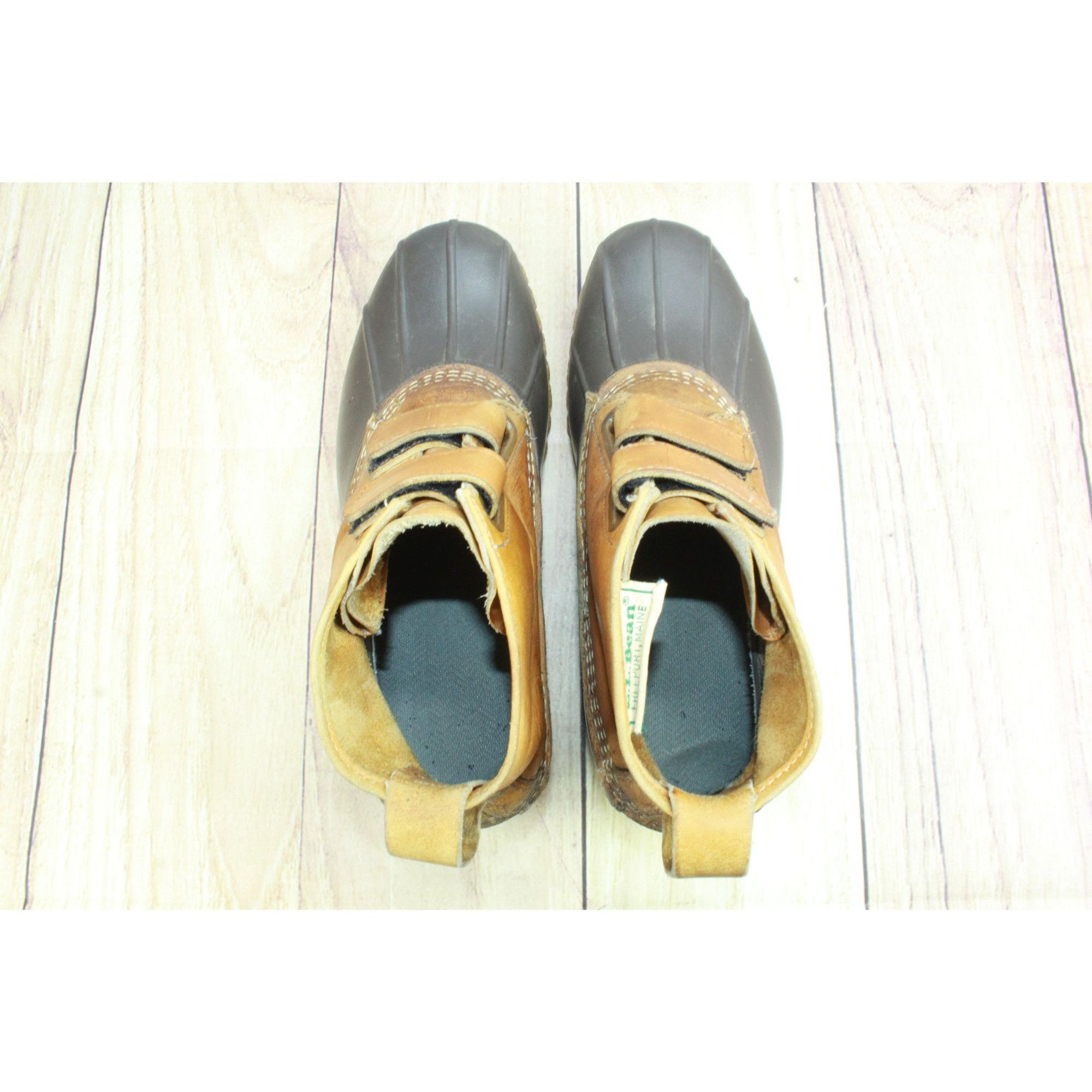 L.L. Bean Vintage LL Bean Brown Leather Duck Boots Men's Size 10 M Size US 10 / EU 43 - 7 Thumbnail