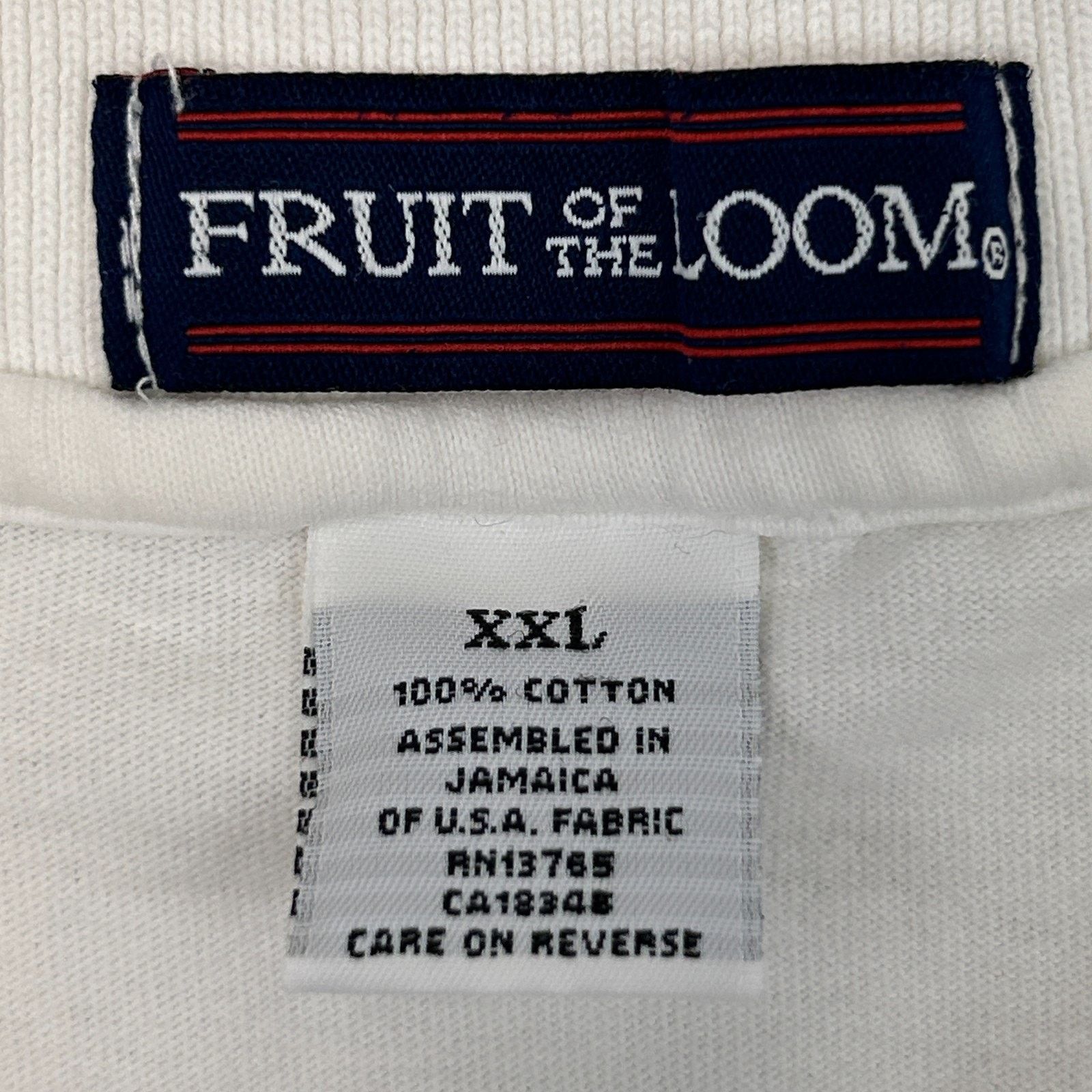 Fruit Of The Loom Vintage 90s Railroad Pass Casino Polo Shirt Henderson 2XL Size US XXL / EU 58 / 5 - 7 Thumbnail