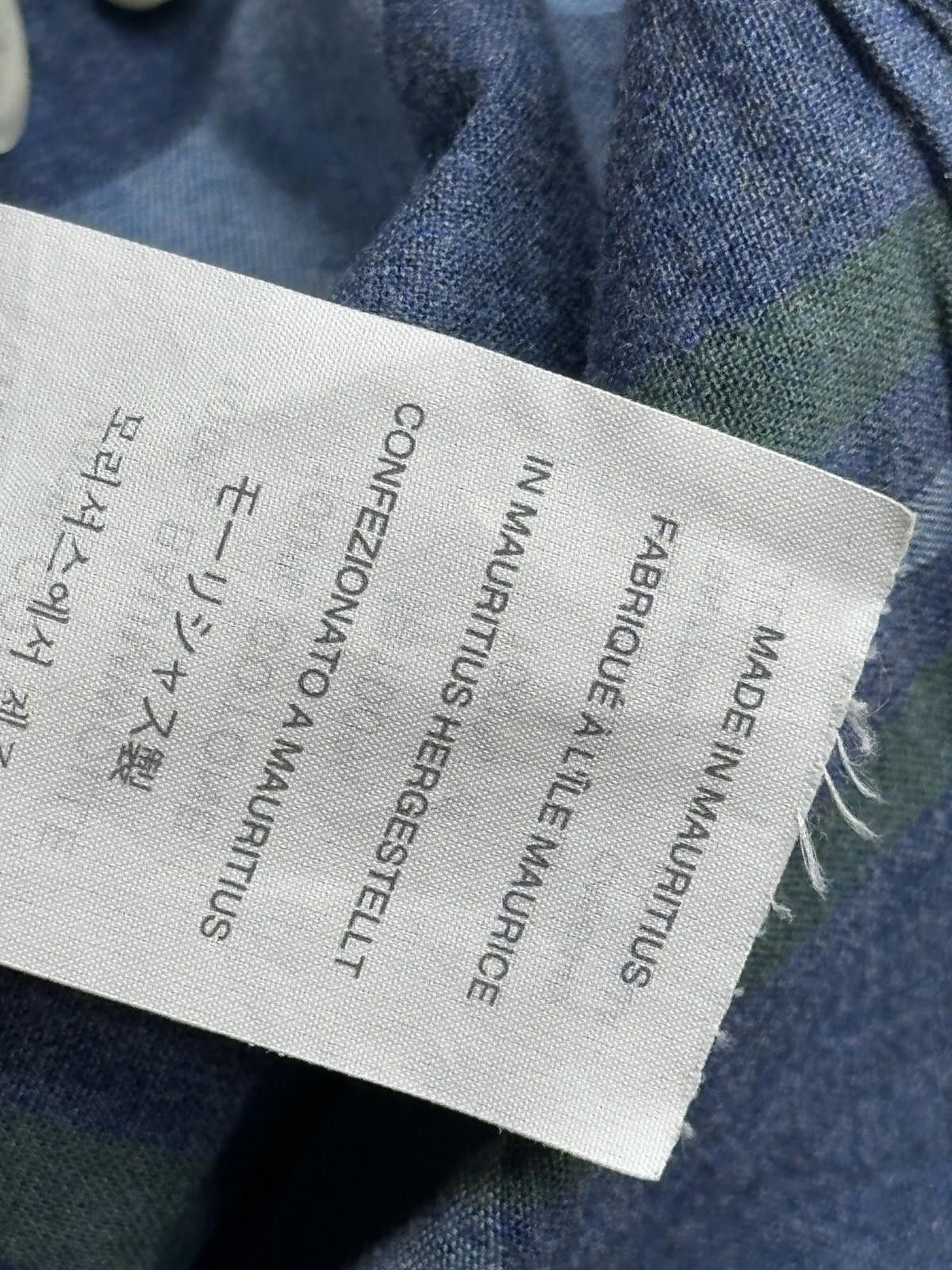 J.Crew J. Crew 100% Cotton Long Sleeve Flannel Shirt Blue Men's M Size US M / EU 48-50 / 2 - 9 Thumbnail