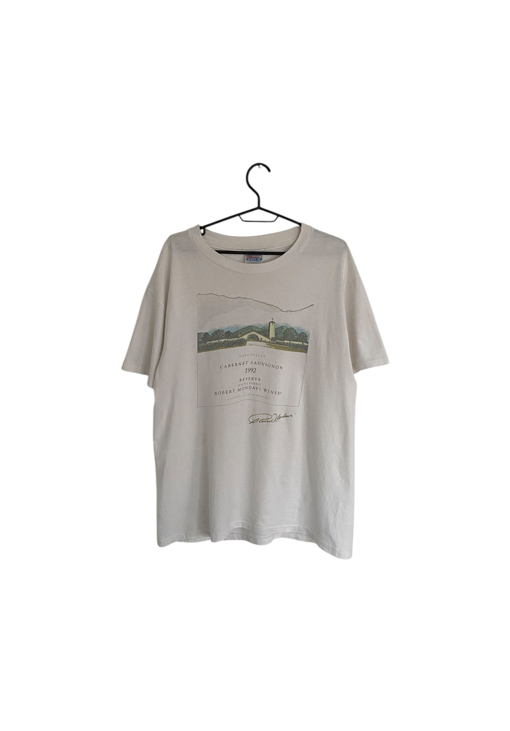 Vintage Cabernet Sauvignon 1992 single stitch tee Size US L / EU 52-54 / 3 - 1 Thumbnail