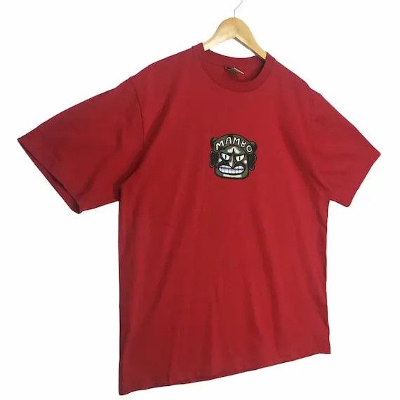 Mambo Vtg 90' MAMBO Reg Mombassa Pillar Of Society Tee Shirt Surf Size US M / EU 48-50 / 2 - 4 Thumbnail