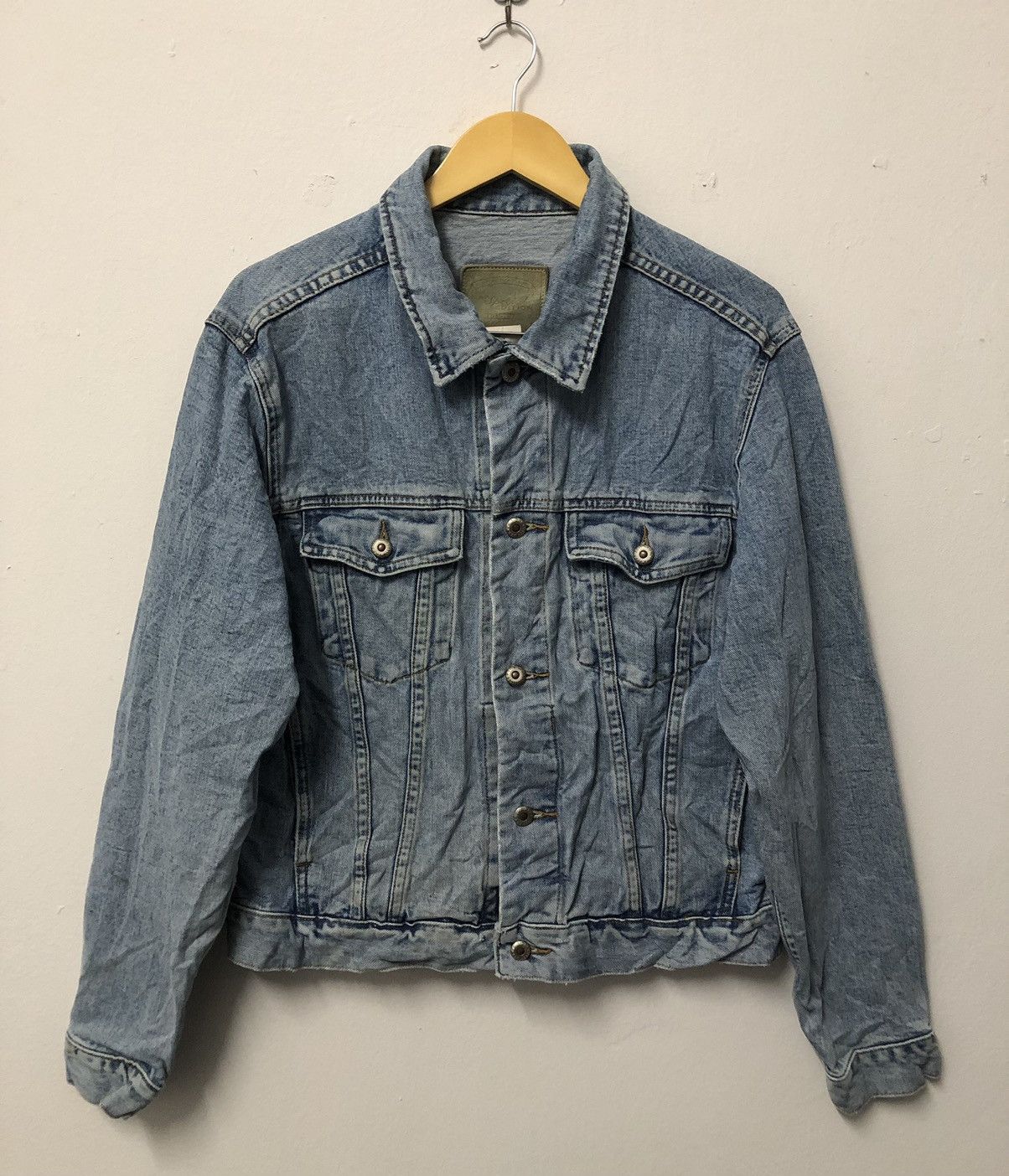 Gap Vintage Gap Special Edition Indigo Denim Jacket Jeans Size US M / EU 48-50 / 2 - 1 Thumbnail