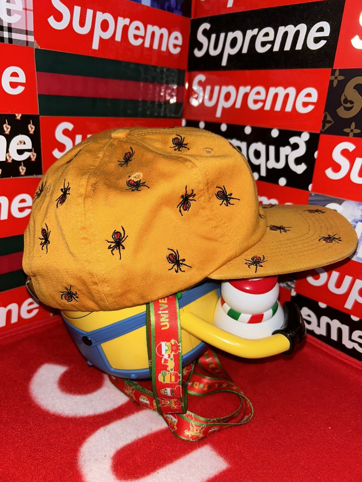 Supreme Supreme Spider 6 Panel Camp Cap RARE FW16 Size ONE SIZE - 3 Thumbnail