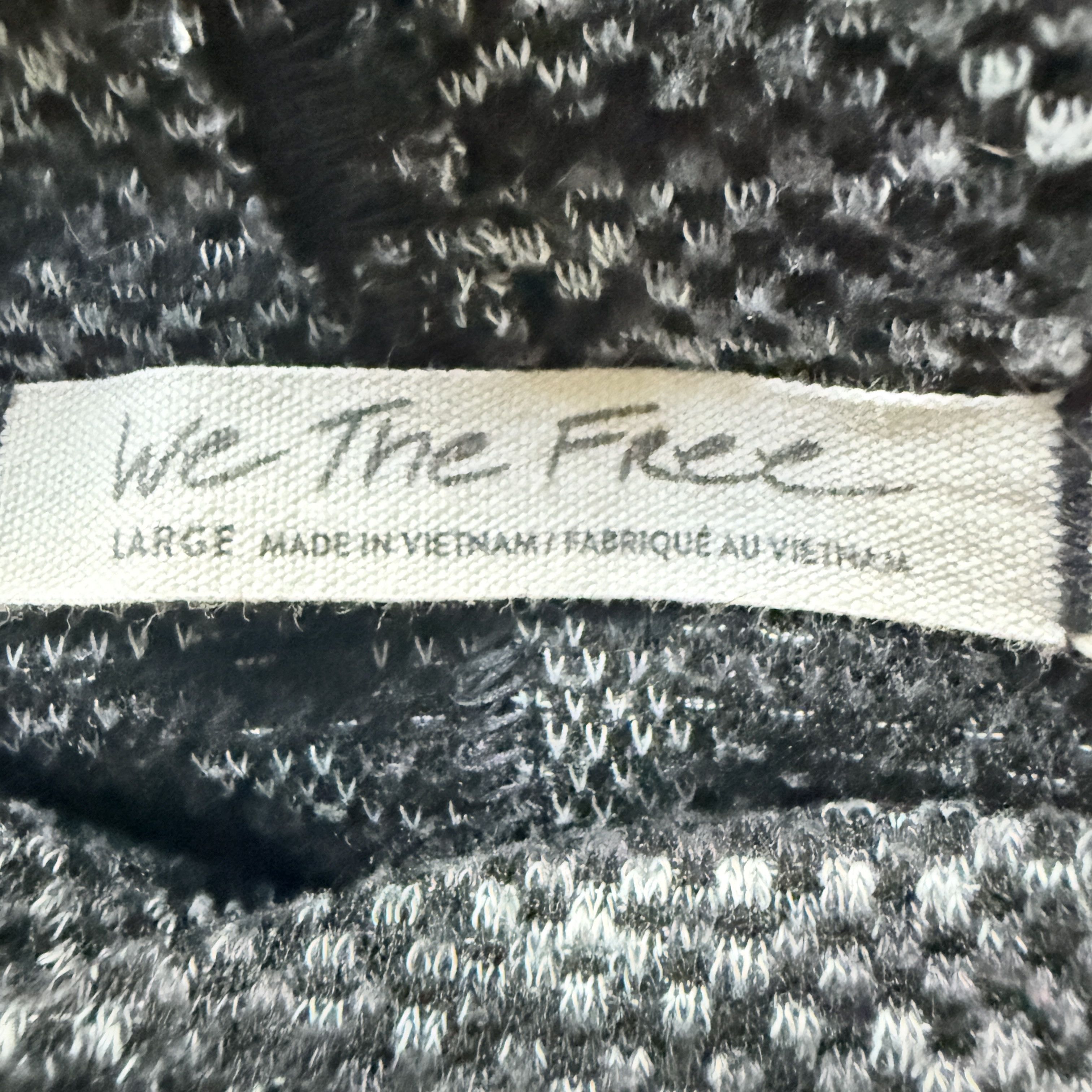 Free People Free People Sunny Days Knit Sweater Variegated Yarns Size L / US 10 / IT 46 - 6 Thumbnail