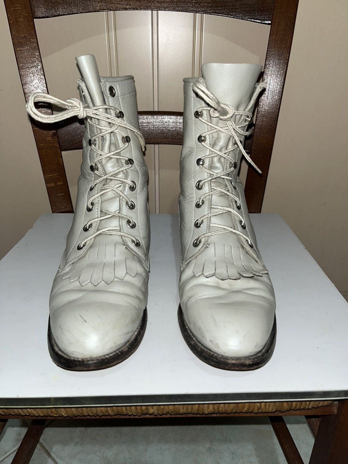 Vintage Vintage cowgirl antrachite 80’ avantgardre Made in usa boots Size US 8 / IT 38 - 2 Thumbnail