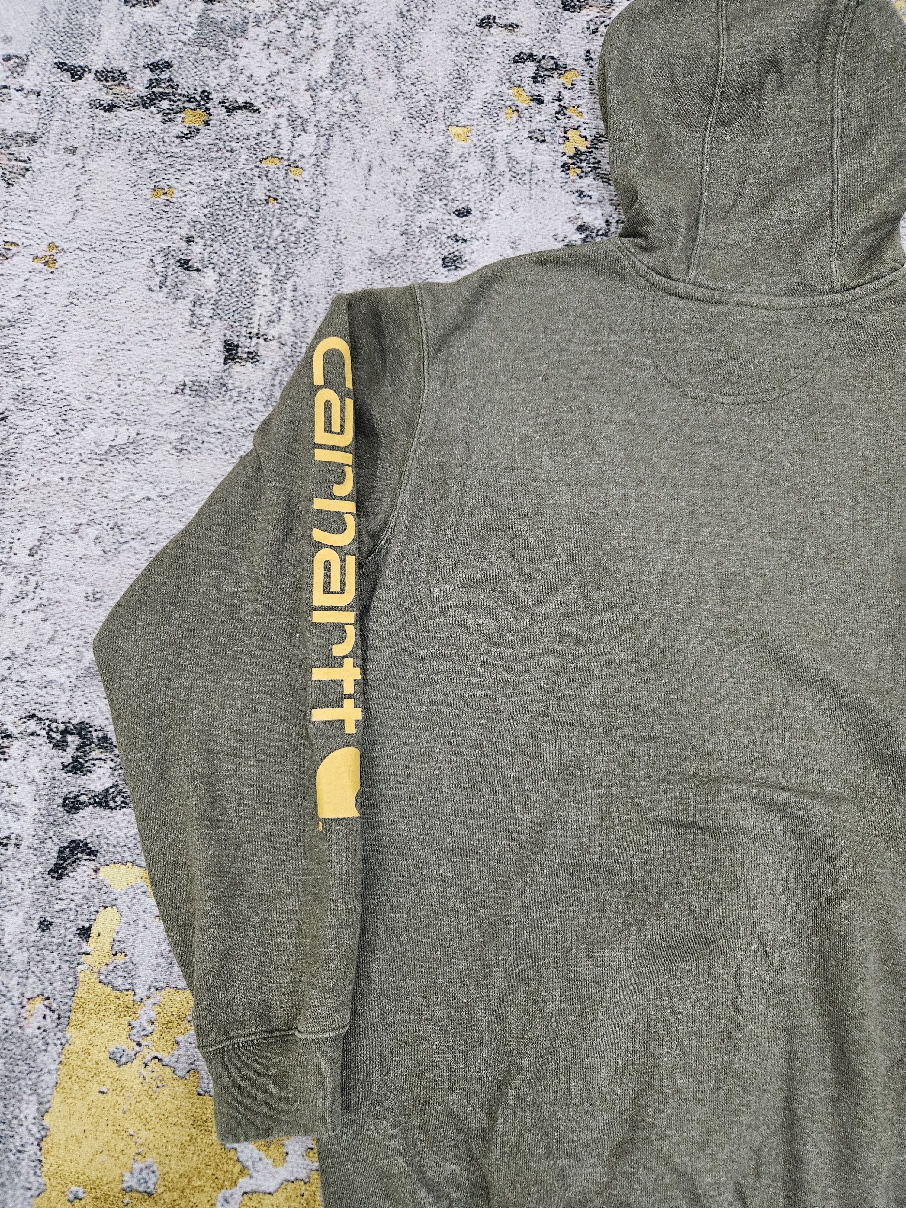 Carhartt Carhartt Hooded - Classic Arm Logo (Olive/Army Green) Size US M / EU 48-50 / 2 - 10 Thumbnail