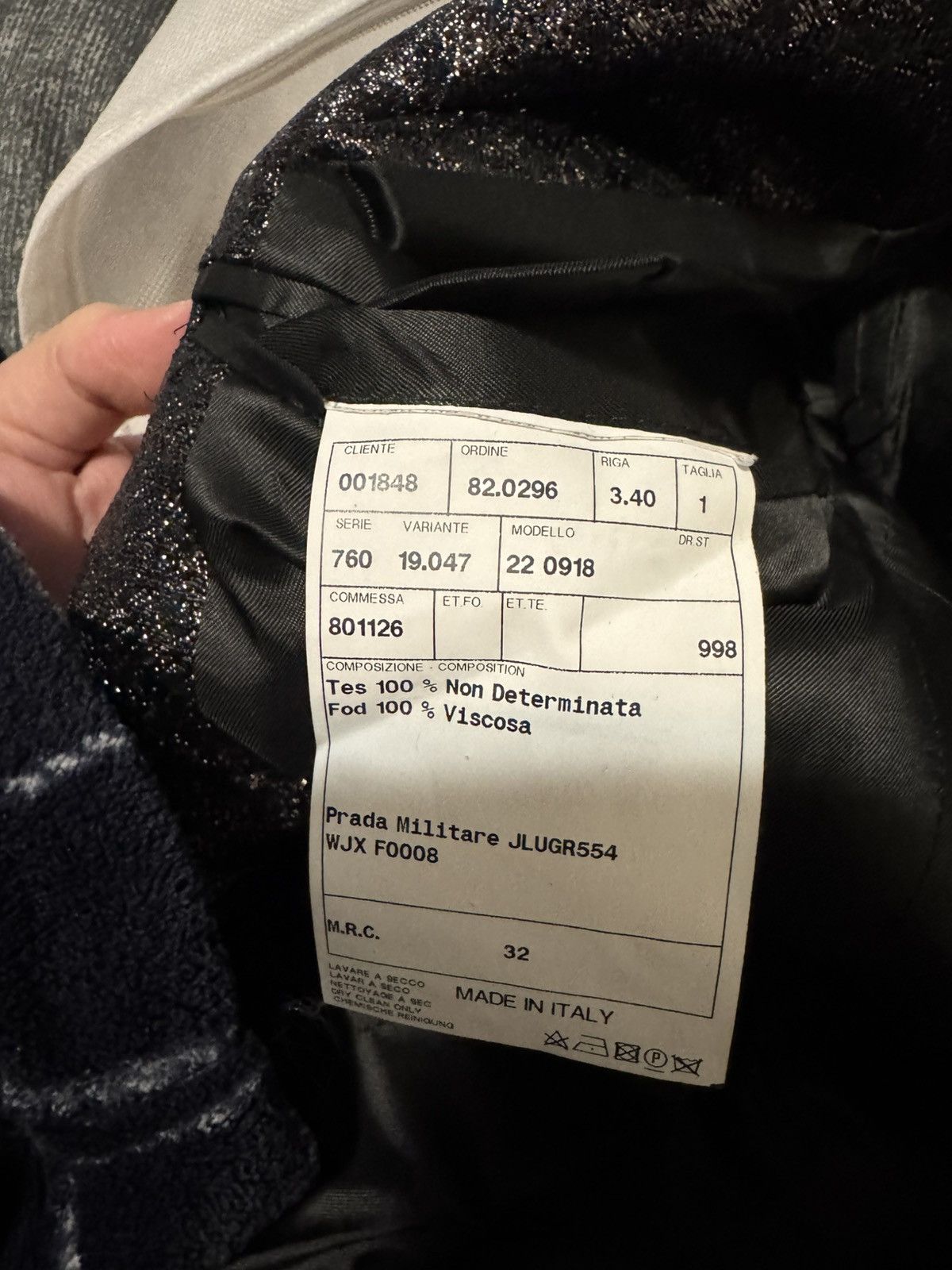 Prada Rare Vintage Prada Metallic Runway Blazer Size 36S - 4 Thumbnail