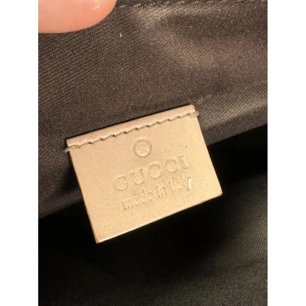 Gucci Gucci GG Pochette Monogram Bag Beige Size ONE SIZE - 8 Thumbnail