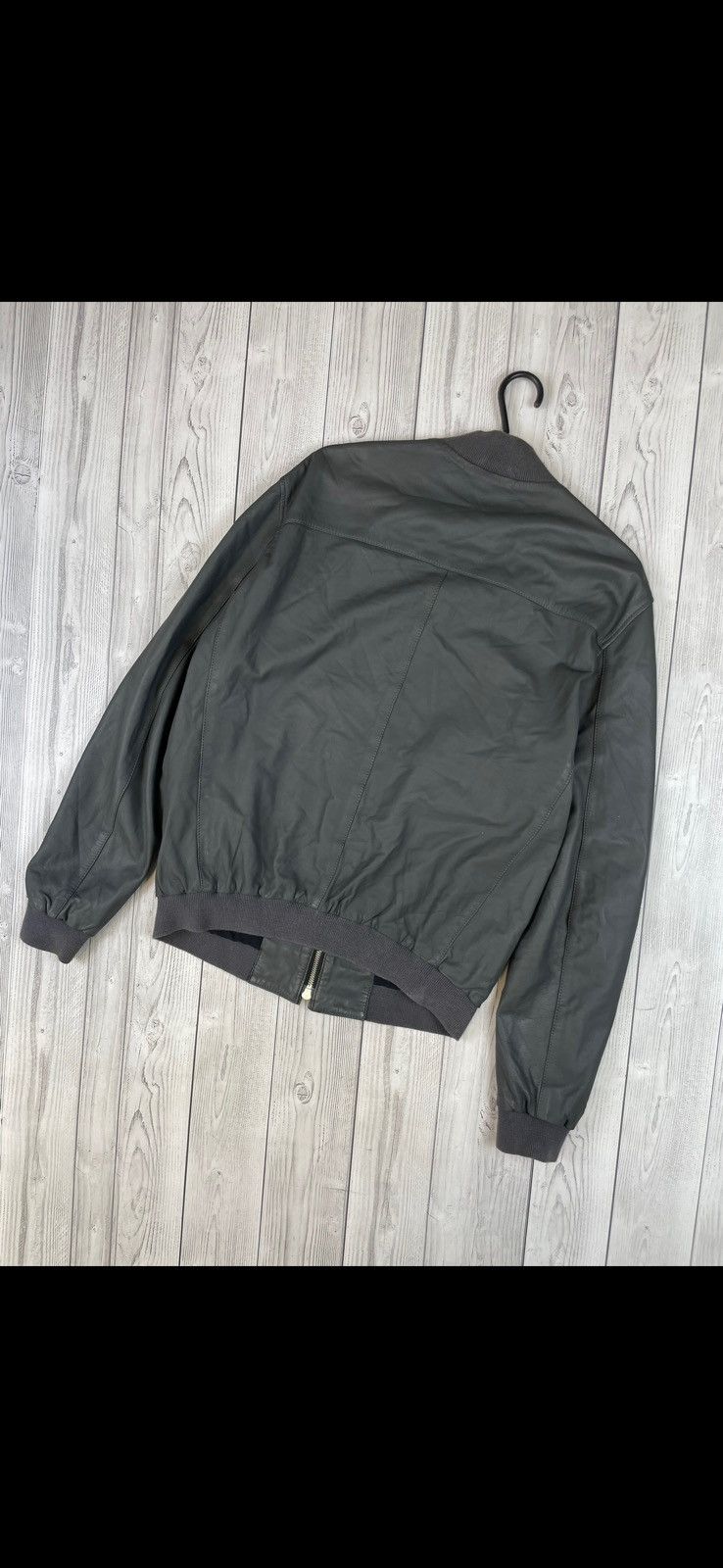 Allsaints Vintage Allsaints grey leather jacket size M Size US M / EU 48-50 / 2 - 6 Thumbnail