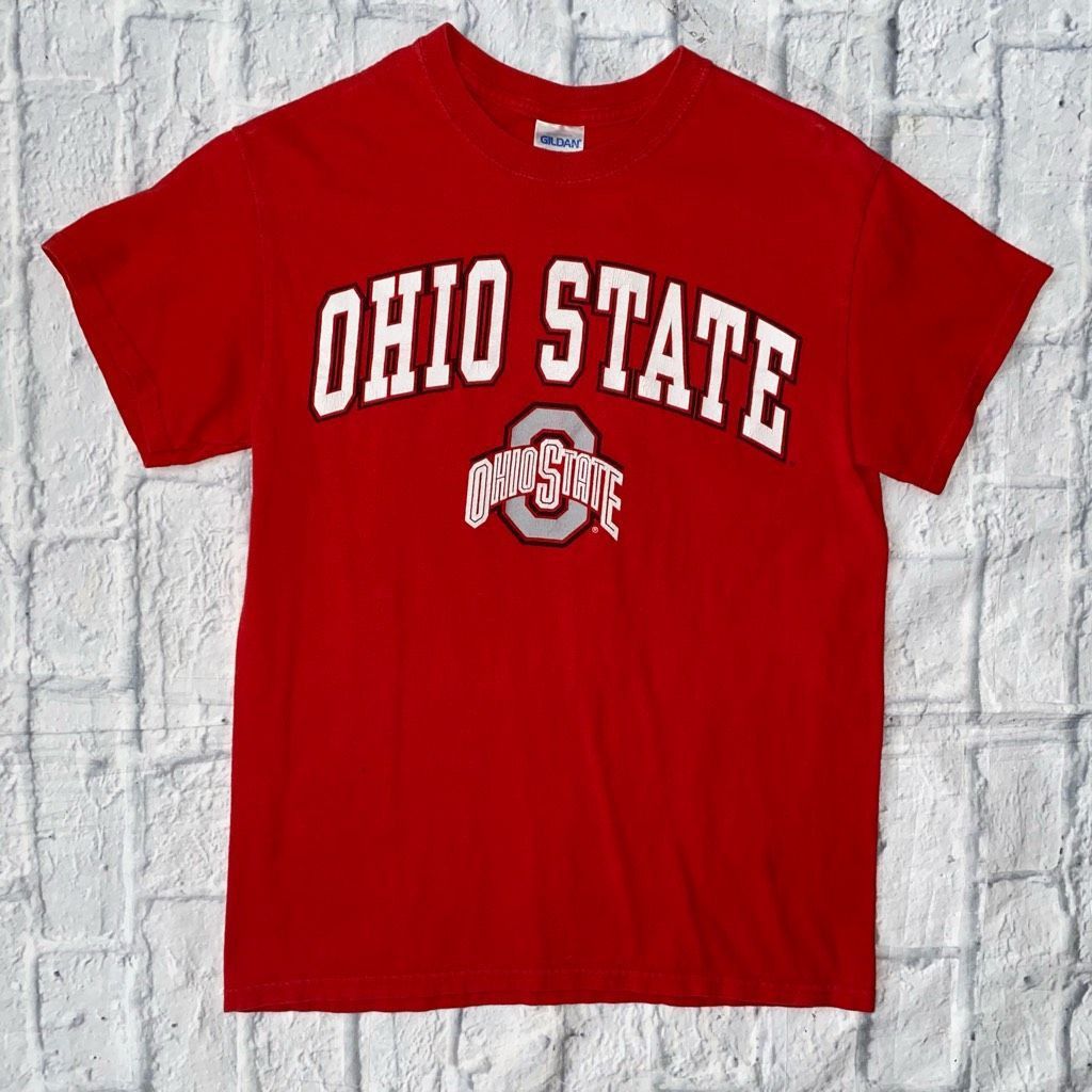 Gildan Gildan men S 100% cotton crewneck short sleeve Ohio State T- Size US S / EU 44-46 / 1 - 1 Thumbnail