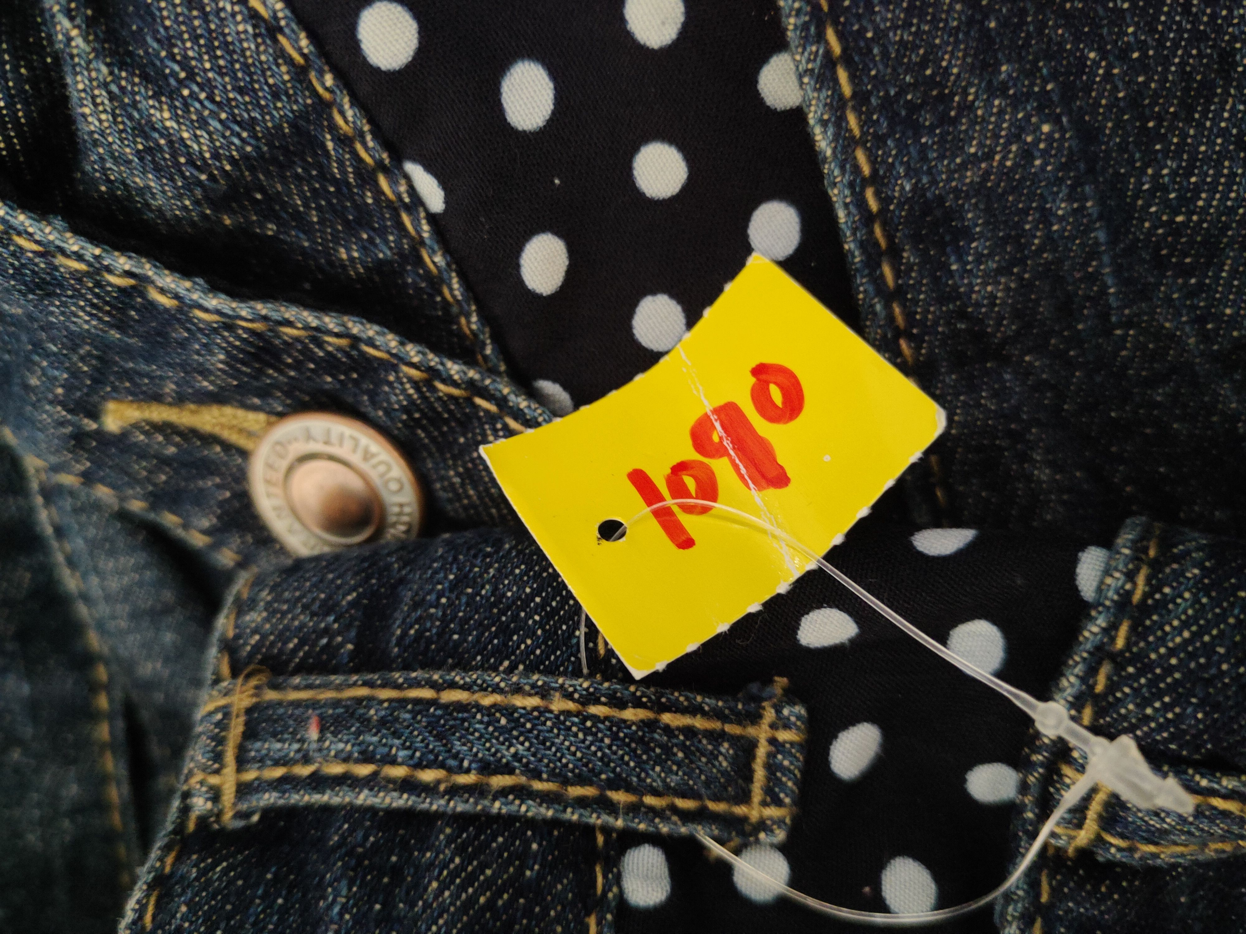 Japanese Brand DL Japanese Brand Dark Blue Suspender Soft Jeans #1090 Size 28" / US 6 / IT 42 - 19 Thumbnail
