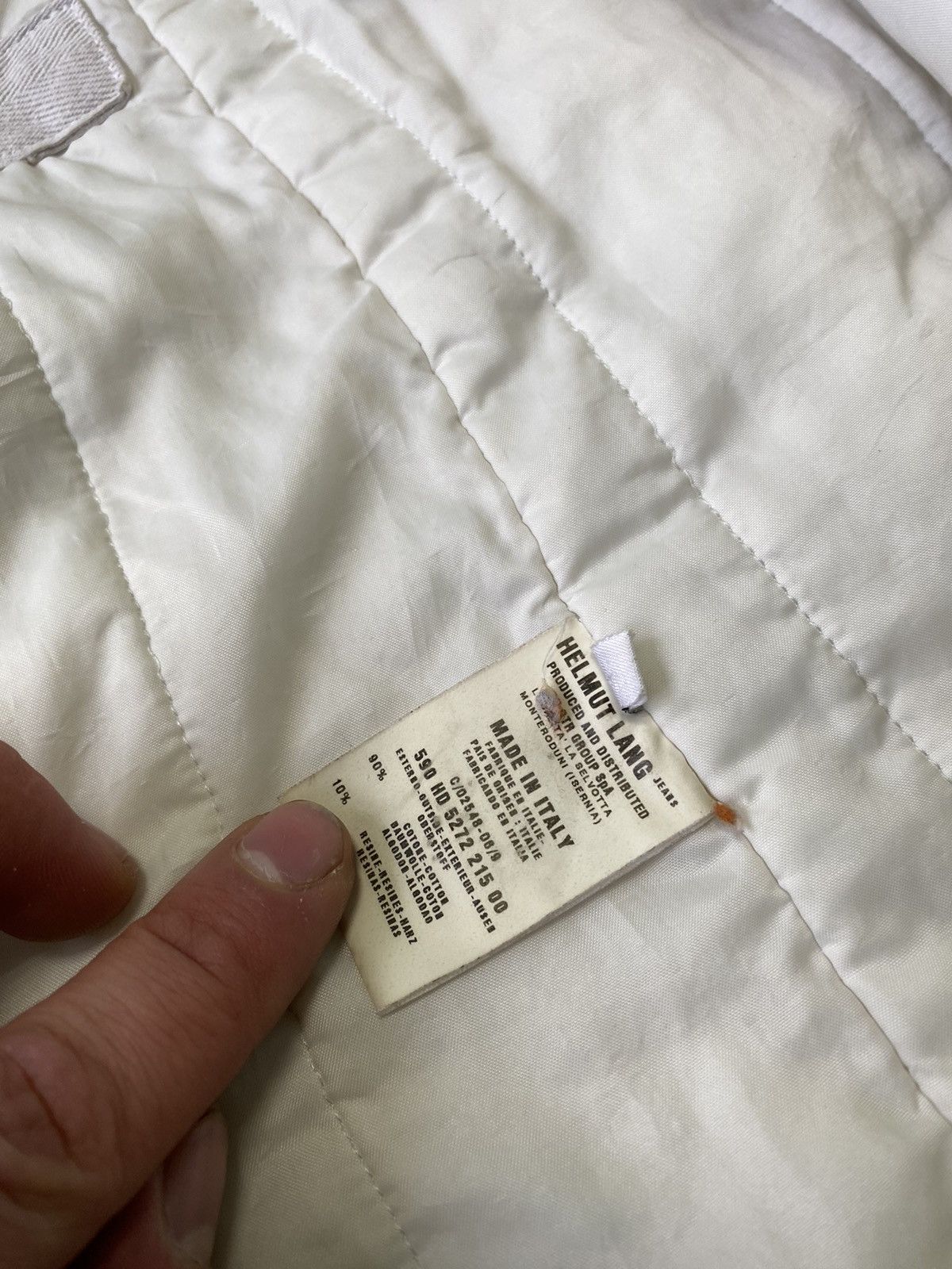 Helmut Lang Helmut Lang 1999 Archive Astro Parka Biker Jacket Size 38 Size XS / US 0-2 / IT 36-38 - 22 Thumbnail