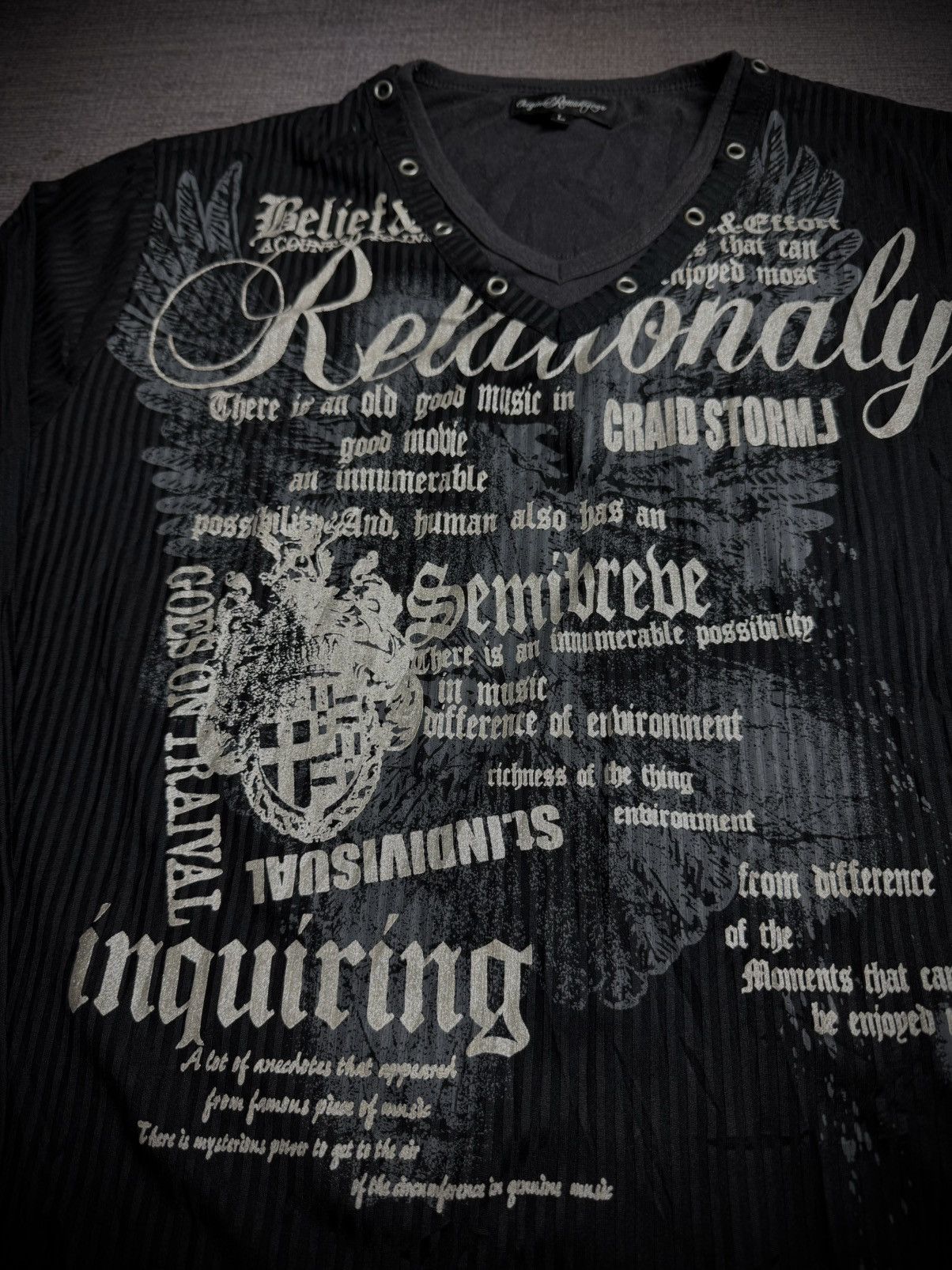 Hysteric Glamour Original remake gear long sleeve Size US M / EU 48-50 / 2 - 3 Thumbnail