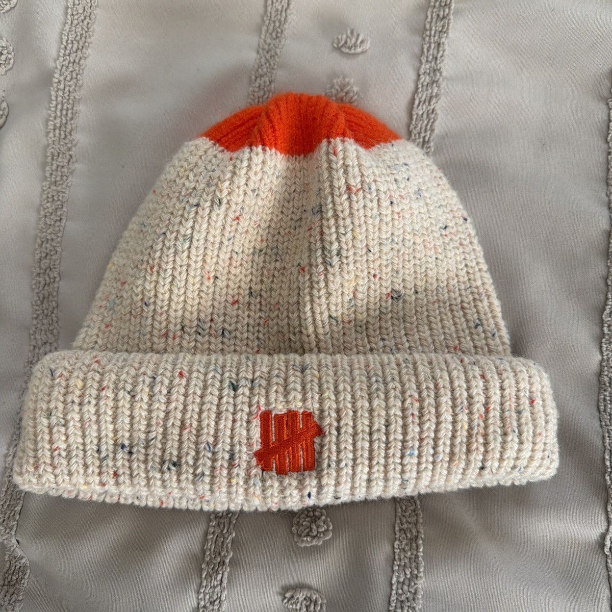 Undefeated Undefeated 5 Strike ICON SPECKLED CUFF KNITTED BEANIE HAT Size ONE SIZE - 1 Thumbnail