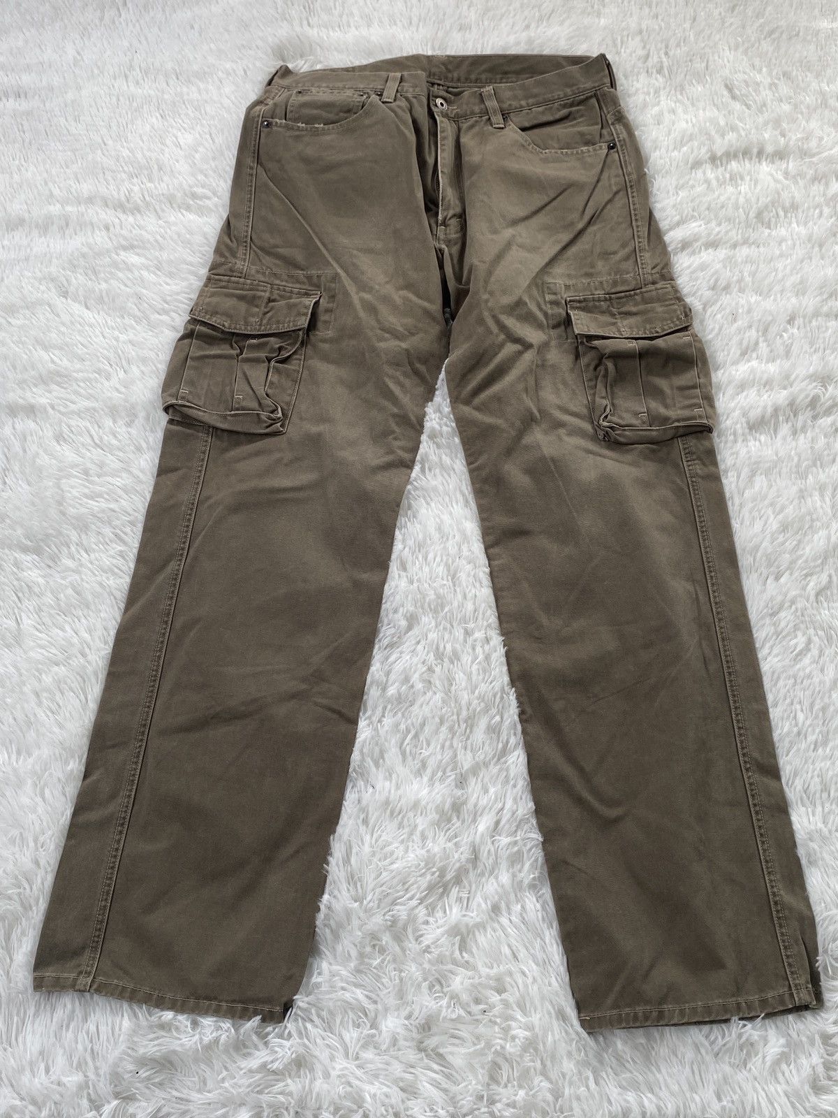 Levi's ❗️RARE❗️LEVI’S 503 Multipocket Tactical Utility Cargo Pant Size US 33 - 3 Thumbnail