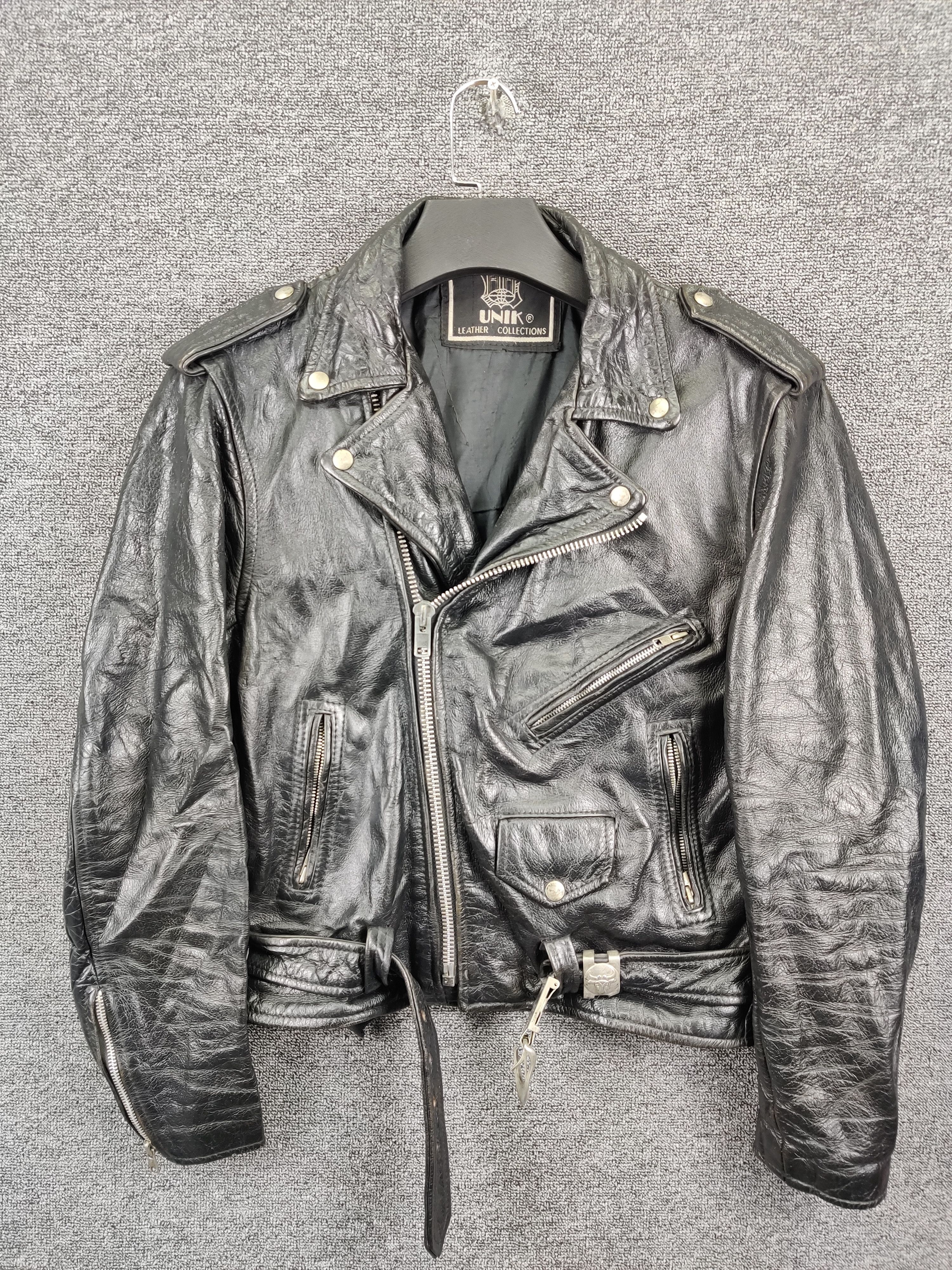 Guess × Vintage Vintage Leather Guess Racing Jacket | Grailed