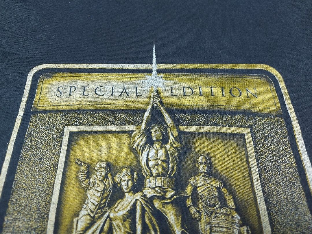 Star Wars × Vintage Vintage 90s Star Wars Trilogy 1997 Single-Stitch TEE Size US L / EU 52-54 / 3 - 4 Thumbnail