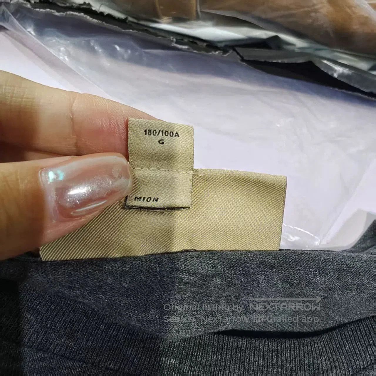 Burberry burberry long sleeve crew neck shirt. Size US L / EU 52-54 / 3 - 4 Thumbnail