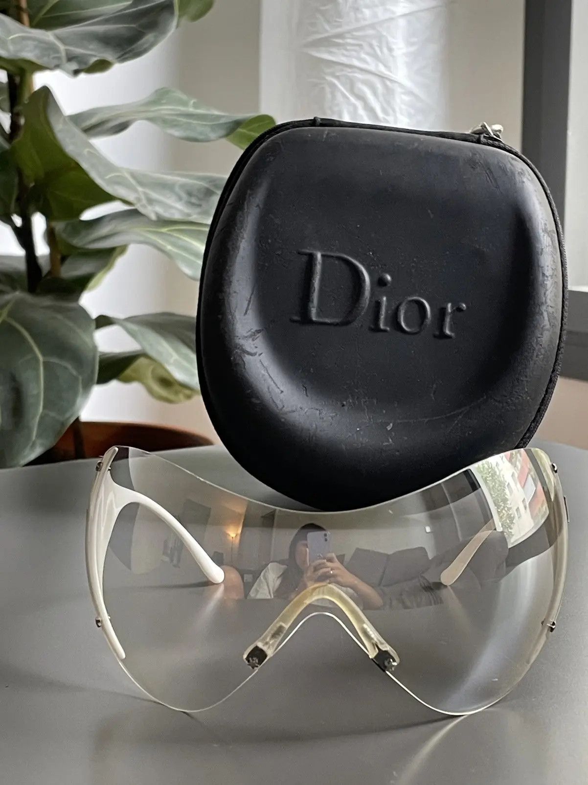 Dior Christian Dior Sunglasses Ski 1 Shield Mask Bike Western Size ONE SIZE - 2 Thumbnail