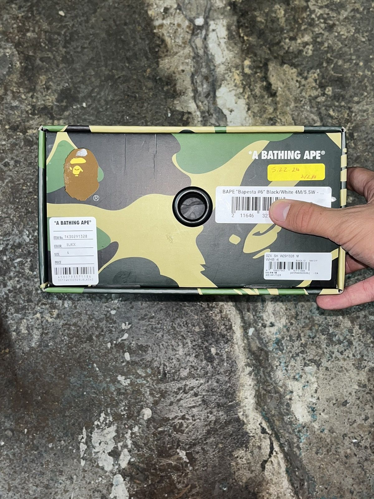 Bape BAPESTA #6 Size US 5 / EU 37 - 11 Thumbnail