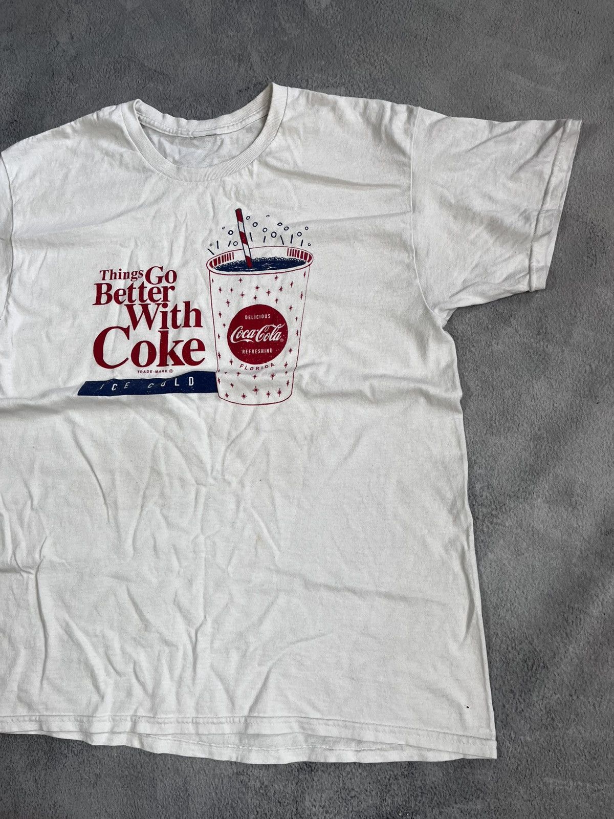 Band Tees × Coca Cola Vintage Y2K Coca Cola big logo soda tee size L Size US L / EU 52-54 / 3 - 3 Thumbnail