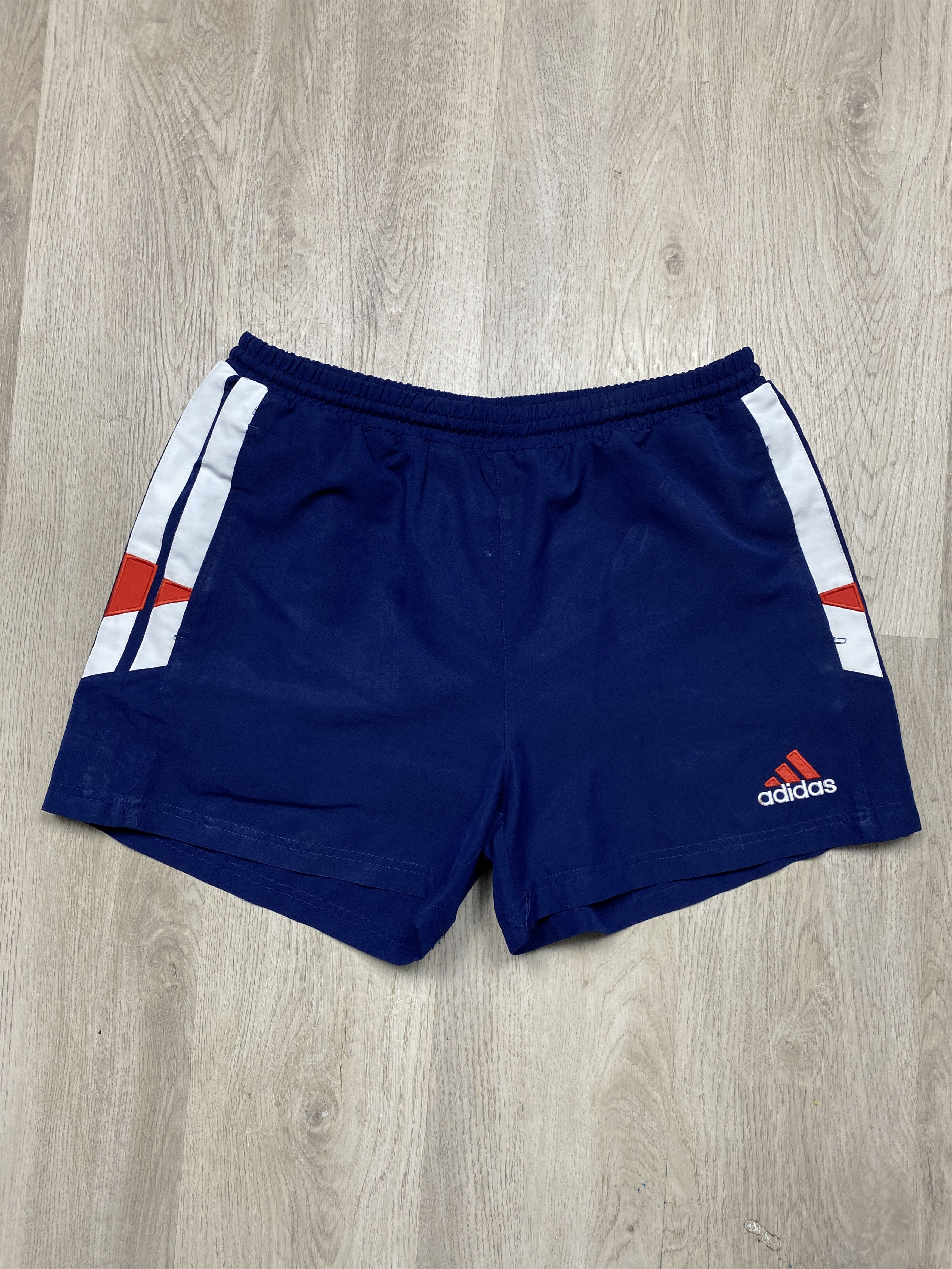 Adidas × Vintage Adidas 90s Vintage Mens Shorts Size US 32 / EU 48 - 1 Thumbnail