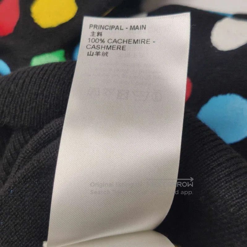 Louis Vuitton Louis Vuitton Kasama Polka Dot Cashmere Sweater. Size US M / EU 48-50 / 2 - 6 Thumbnail
