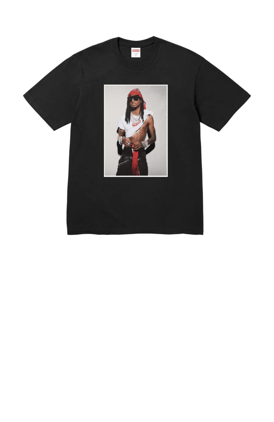 Supreme Supreme Playboi Carti Photo T-Shirt Tee Black Size