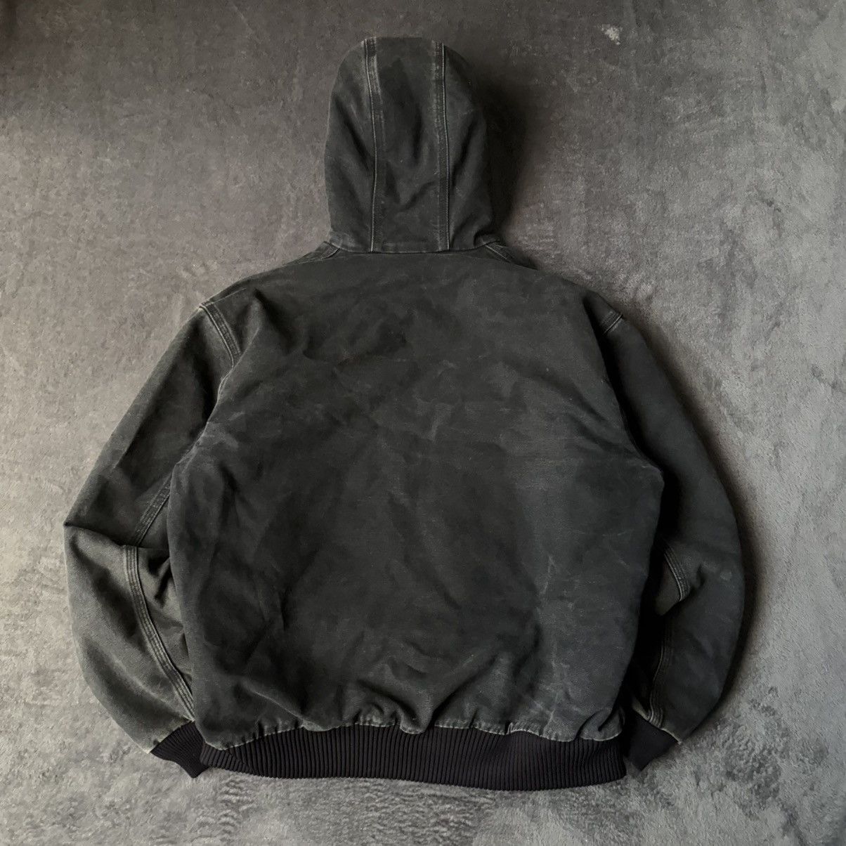 Carhartt J130 BLK CRAZY FADED BLACK CARHARTT ACTIVE JACKET Size US L / EU 52-54 / 3 - 6 Thumbnail