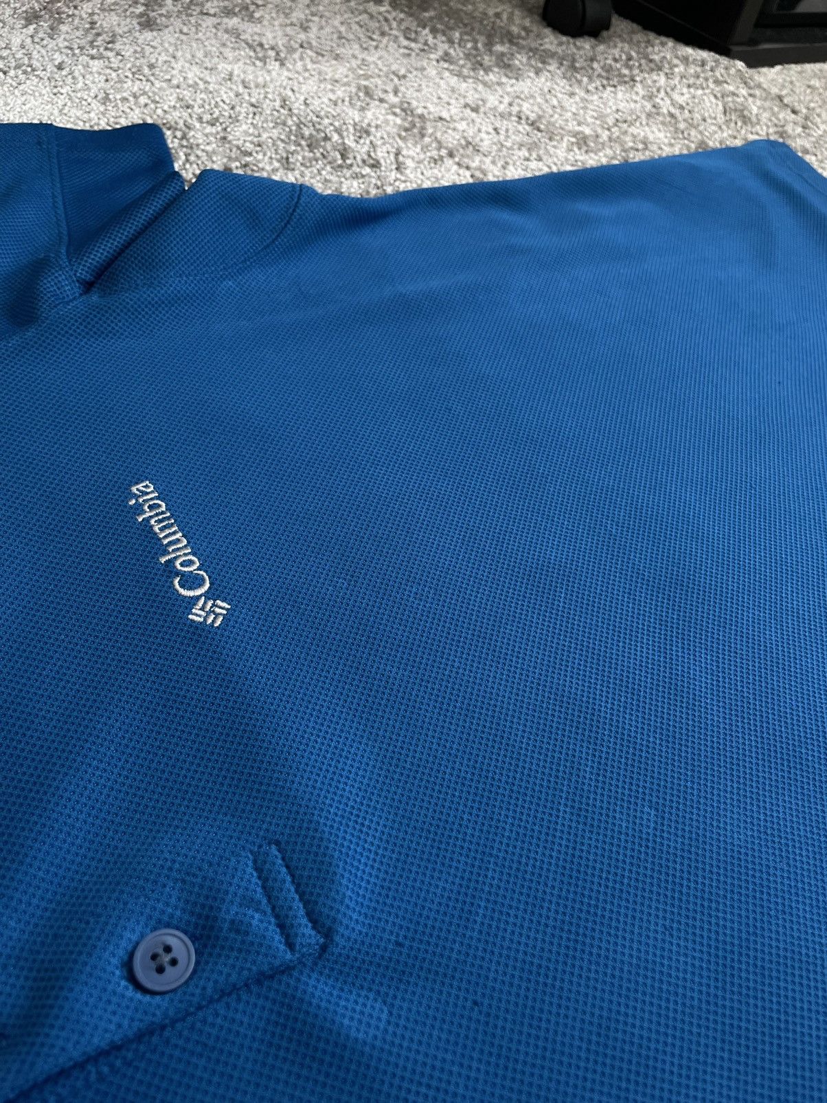 Columbia 🟦 Columbia – blue functional polo Size US L / EU 52-54 / 3 - 3 Thumbnail