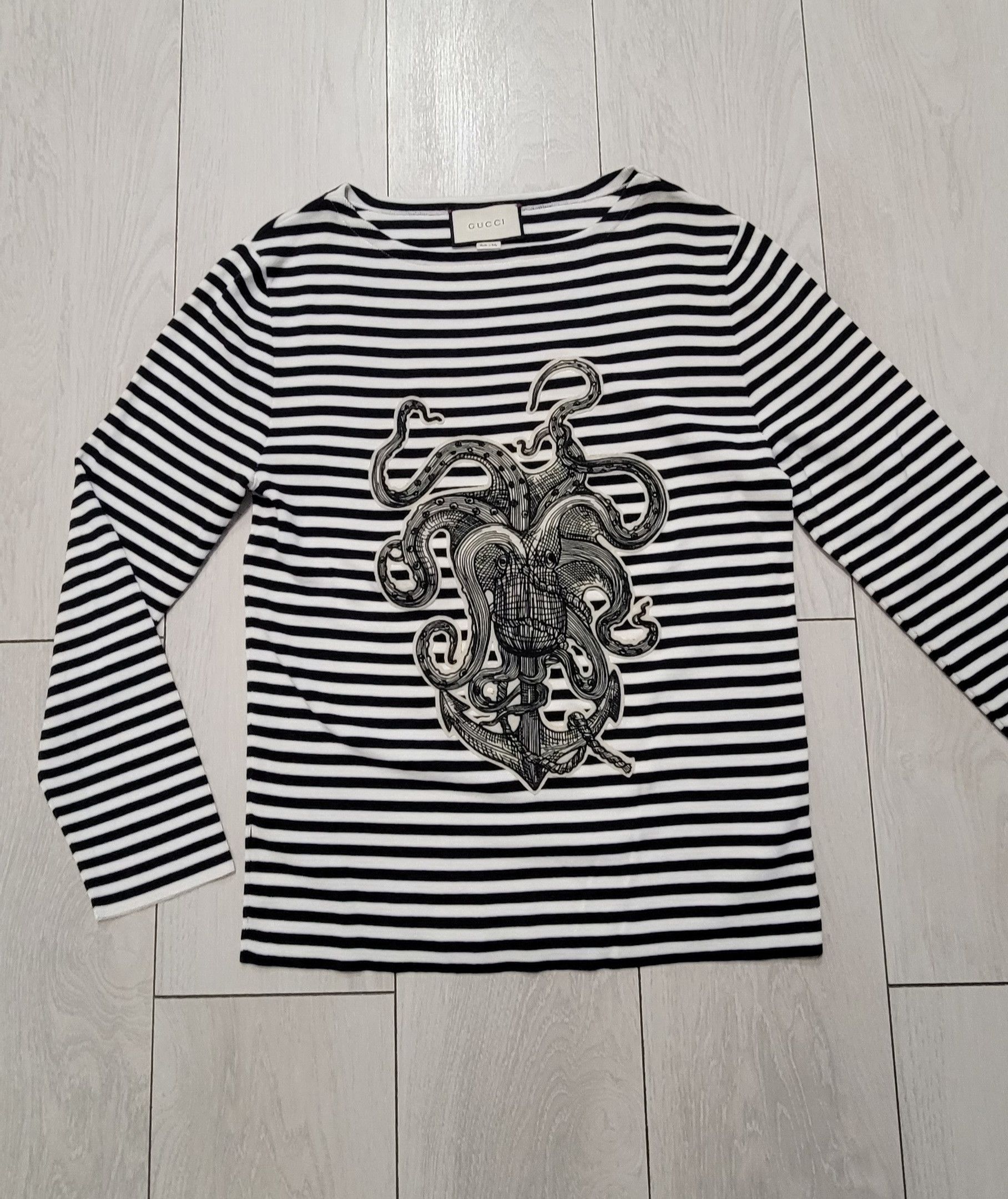 Gucci Gucci Striped Octopus Trainer Size US M / EU 48-50 / 2 - 1 Thumbnail